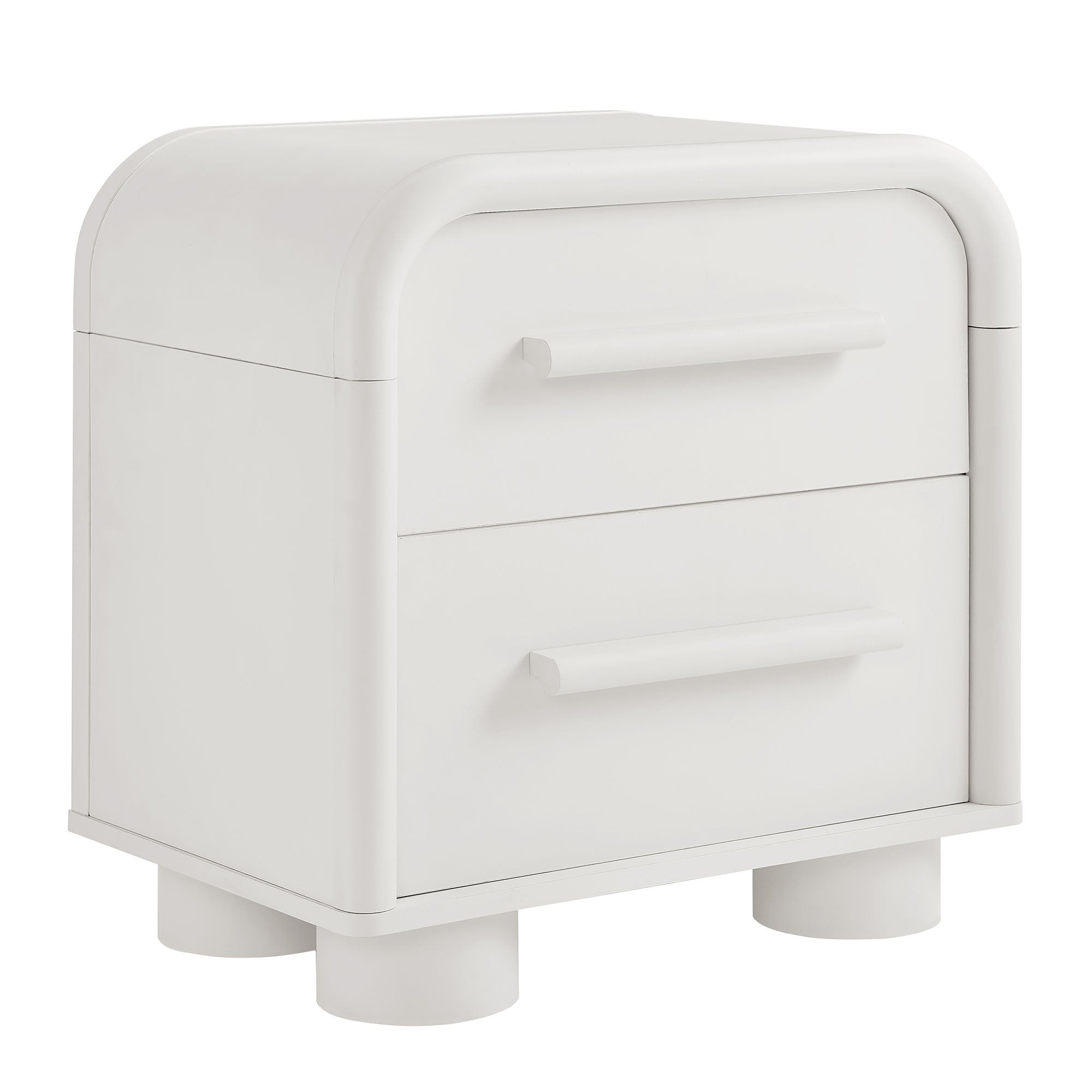 Bellamy Curved 2-Drawer Nightstand