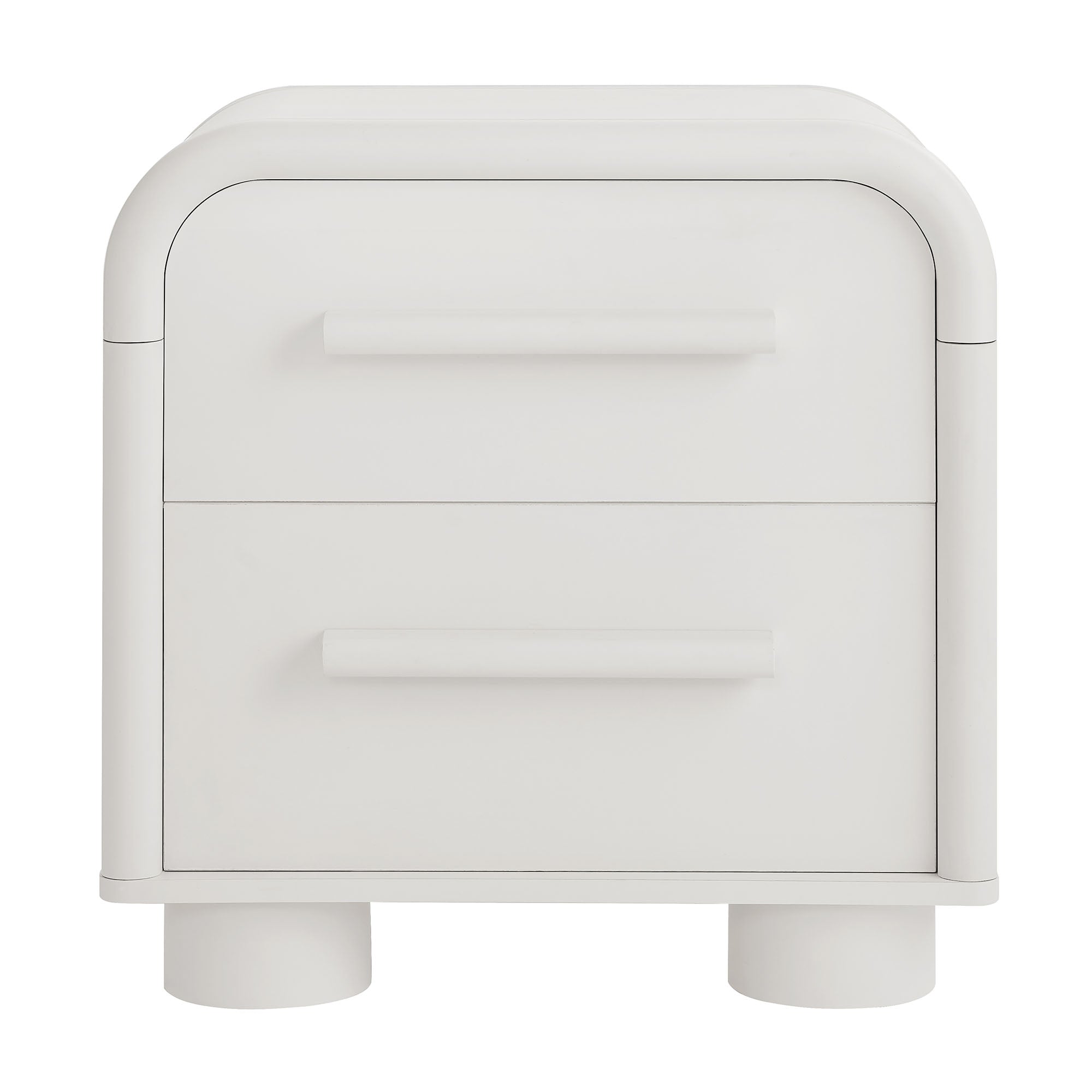 Bellamy Curved 2-Drawer Nightstand