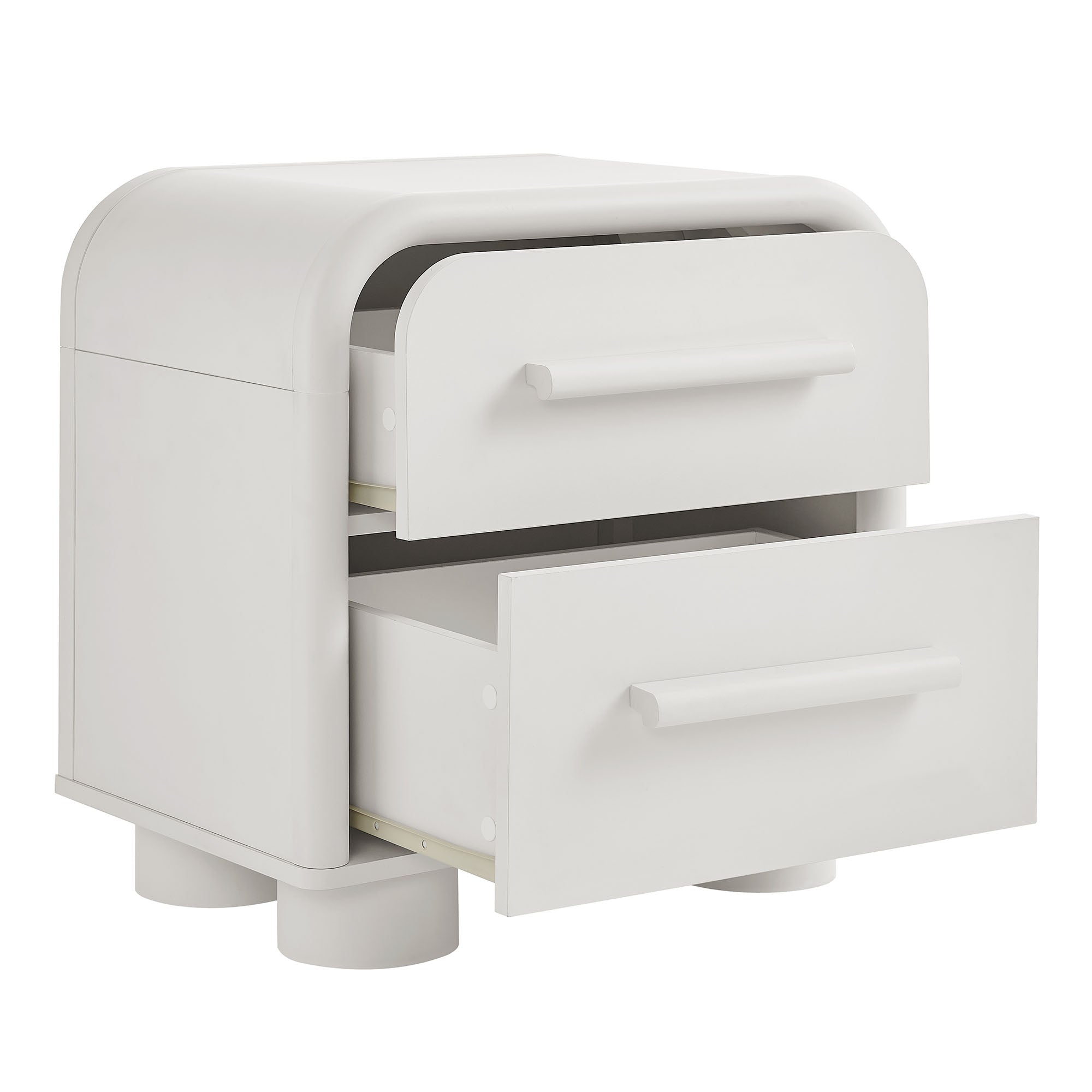 Bellamy Curved 2-Drawer Nightstand