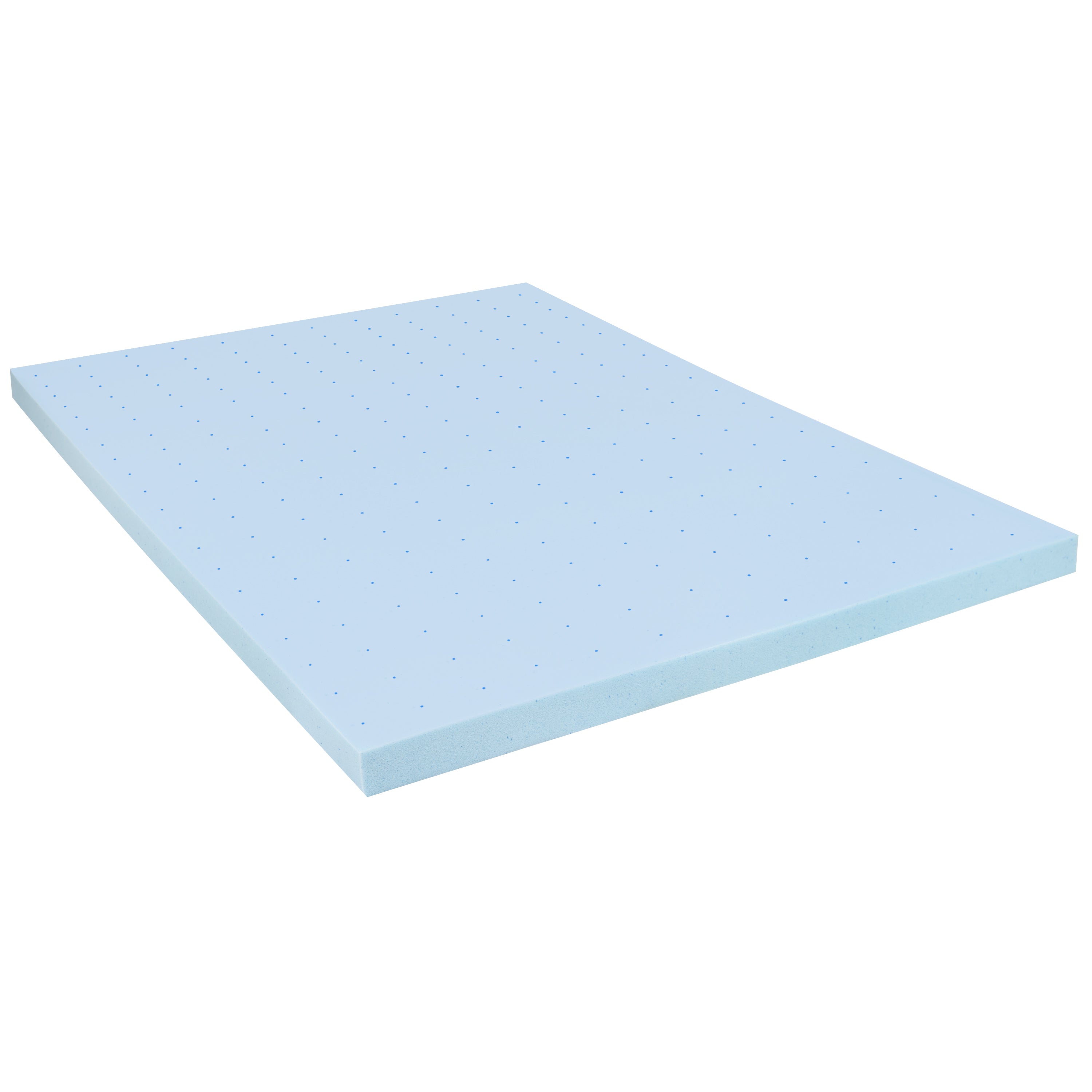Capri Comfortable Sleep 3 inch Cooling Gel Memory Foam Mattress Topper