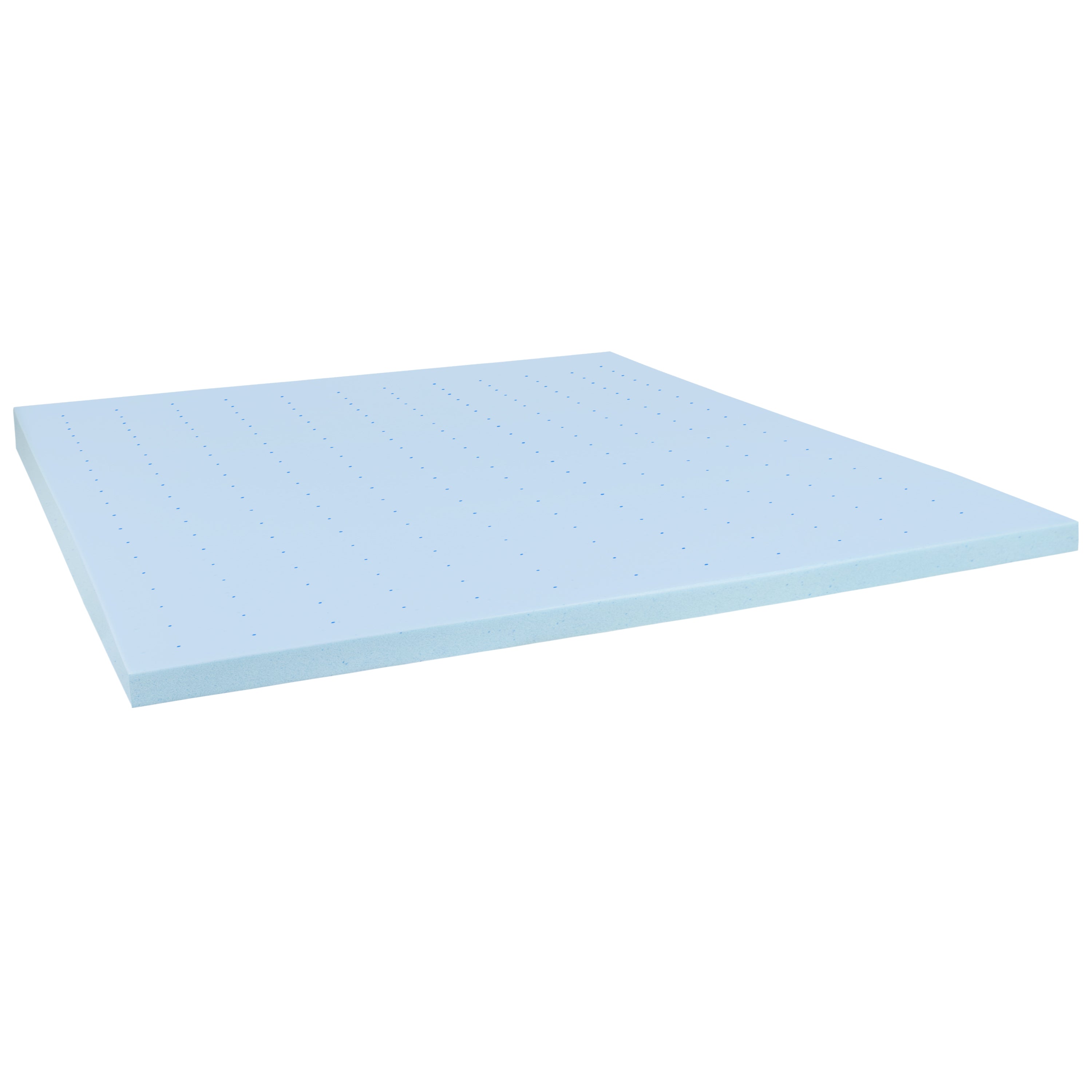 Capri Comfortable Sleep 3 inch Cooling Gel Memory Foam Mattress Topper