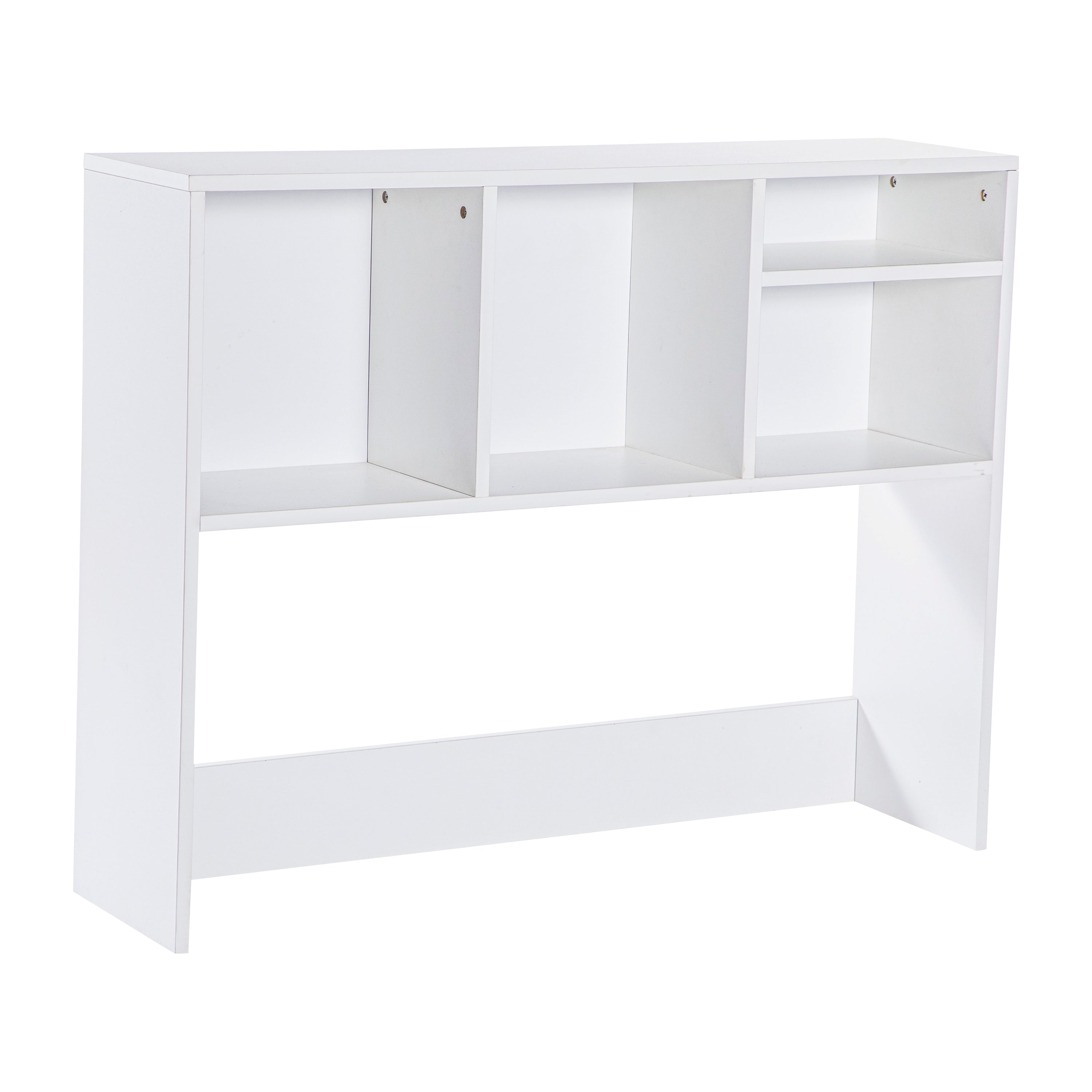 Lotus Desktop Bookshelf Storage Organizer with Multiple Cubbies