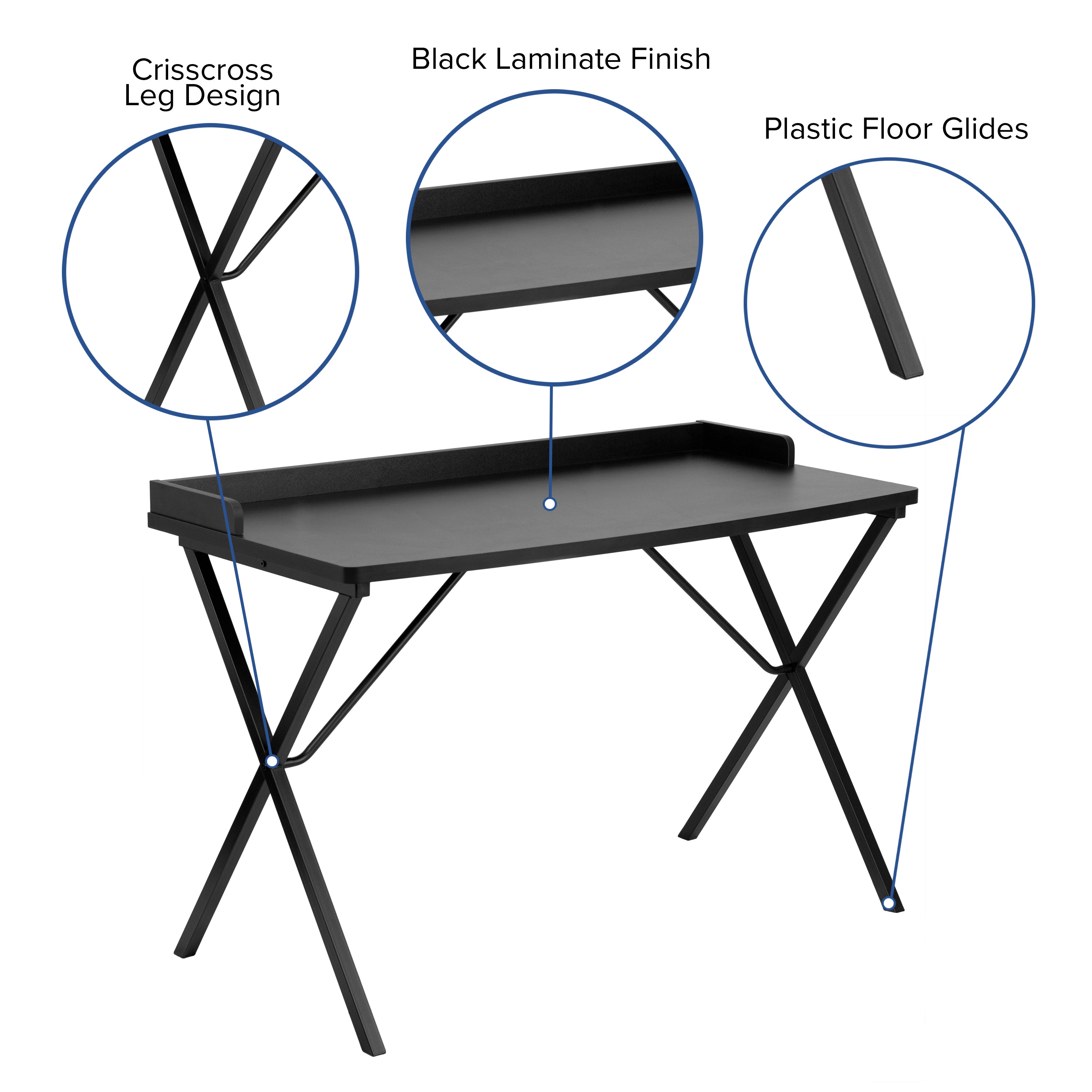 Computer Desk-Desk-Flash Furniture-Wall2Wall Furnishings
