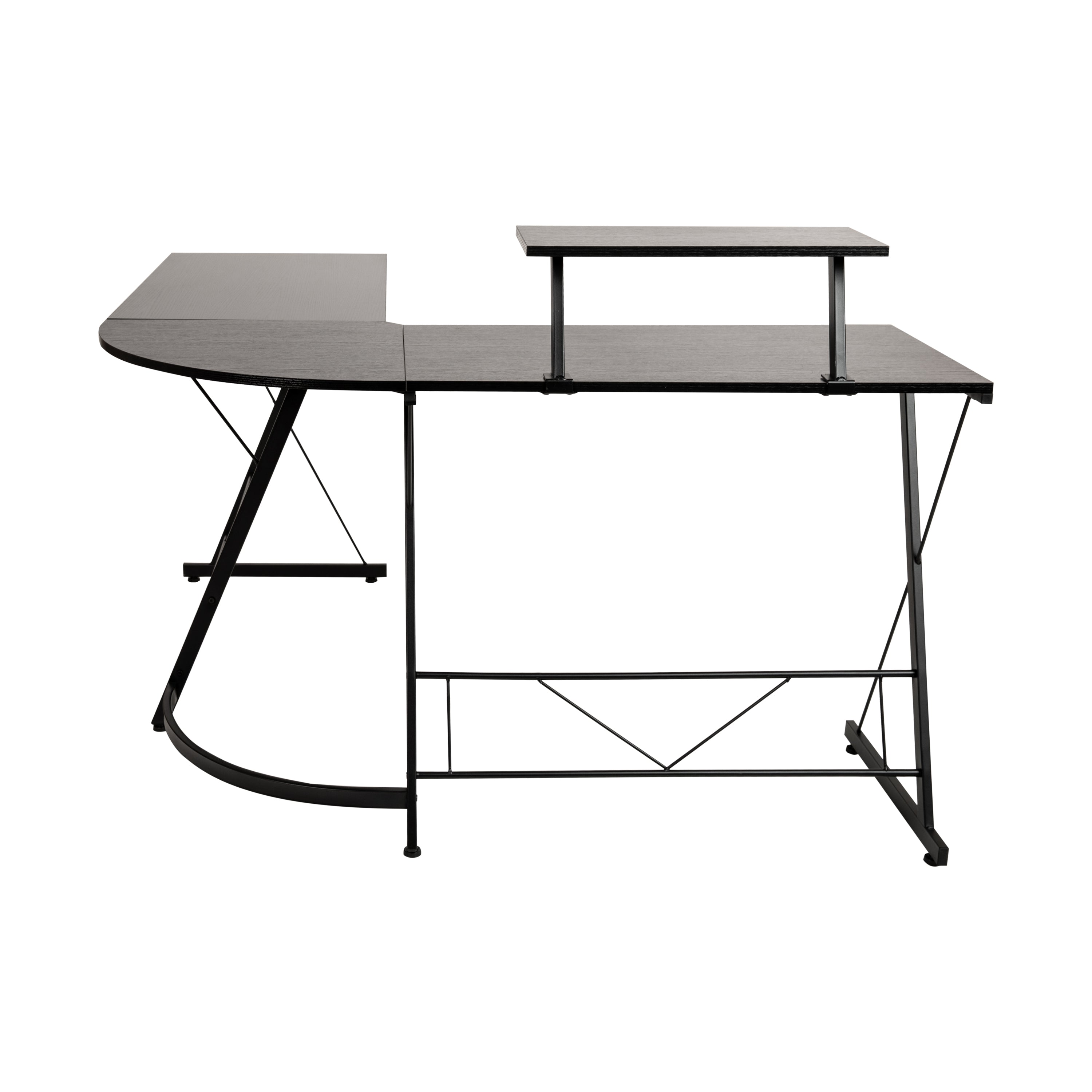 L-Shaped Desk 71.5" Computer Corner Desk, Home Office Corner Desk, Gaming Desk, Space Saving, Easy to Assemble
