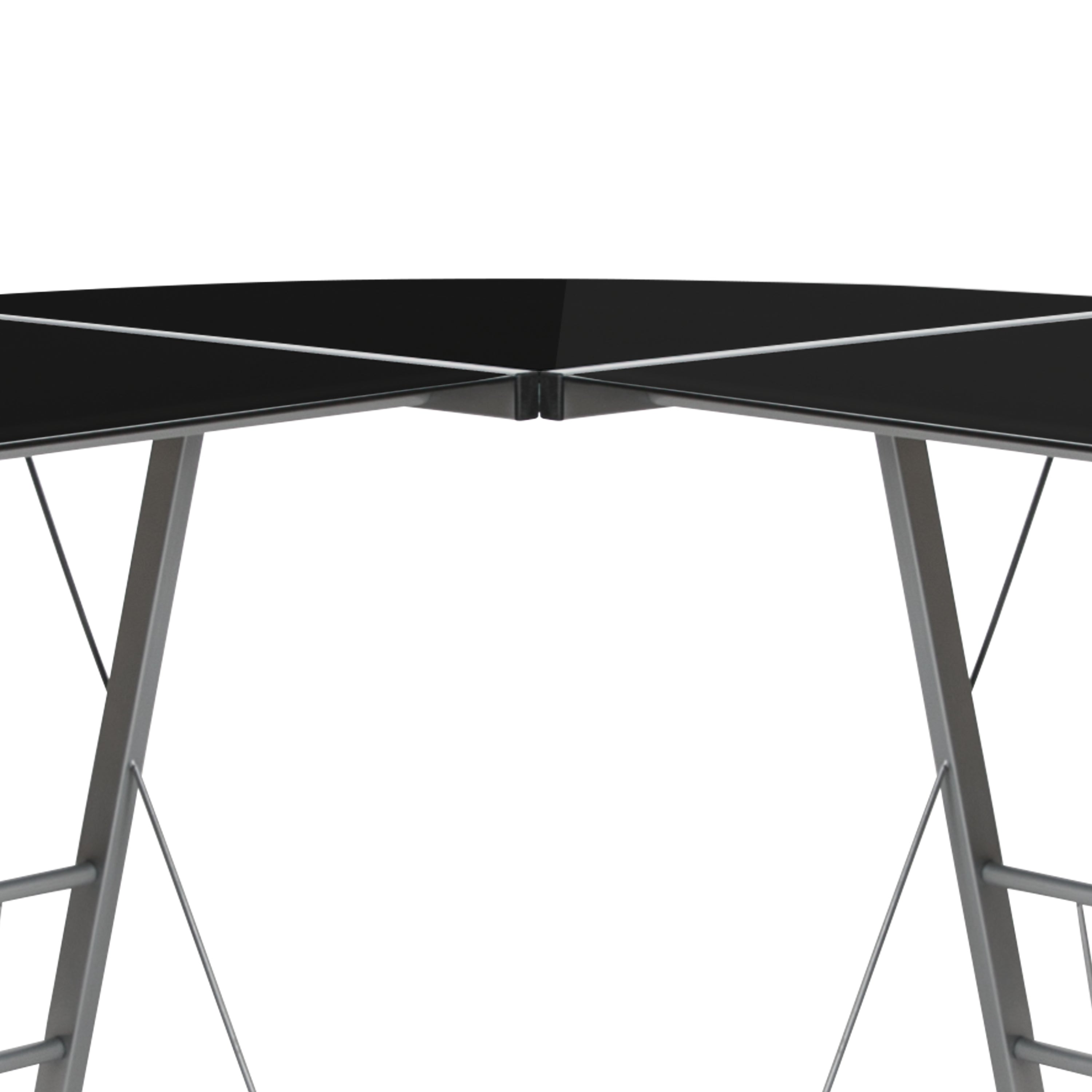 L-Shaped Desk 83.5" Computer Corner Desk, Gaming Corner Desk, Home Office Corner Desk, Gaming Desk, Space Saving, Easy to Assemble