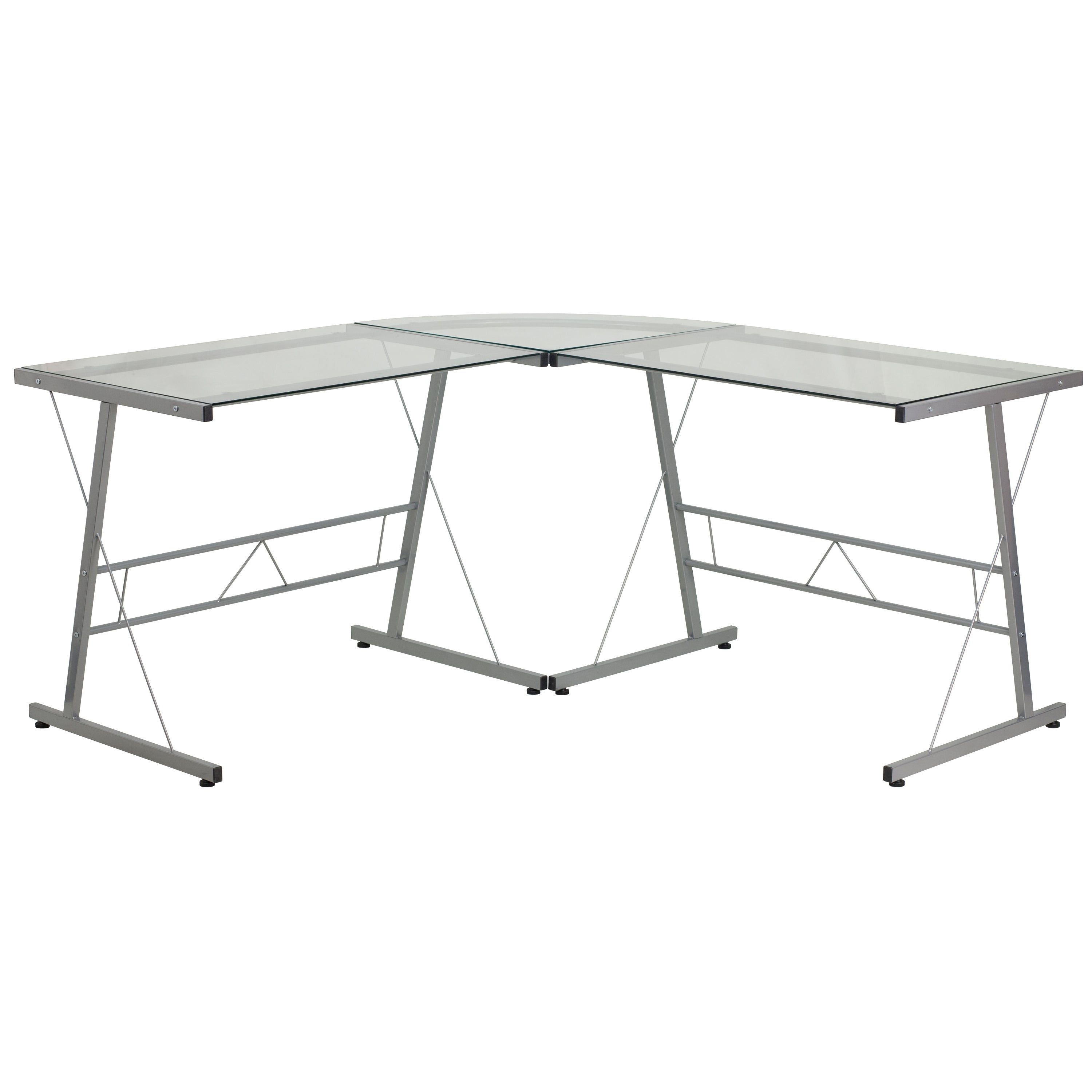 L-Shaped Desk 83.5" Computer Corner Desk, Gaming Corner Desk, Home Office Corner Desk, Gaming Desk, Space Saving, Easy to Assemble