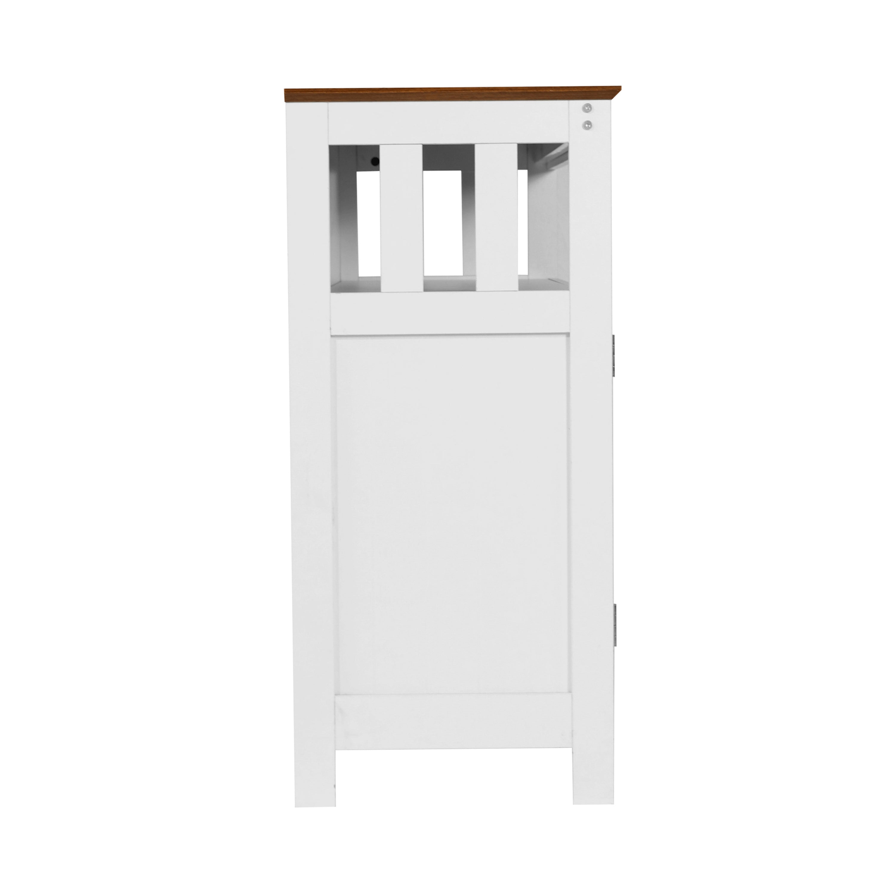 Mayfield Classic Buffet and Sideboard with Double Door Storage Cabinet and Open Storage Shelf