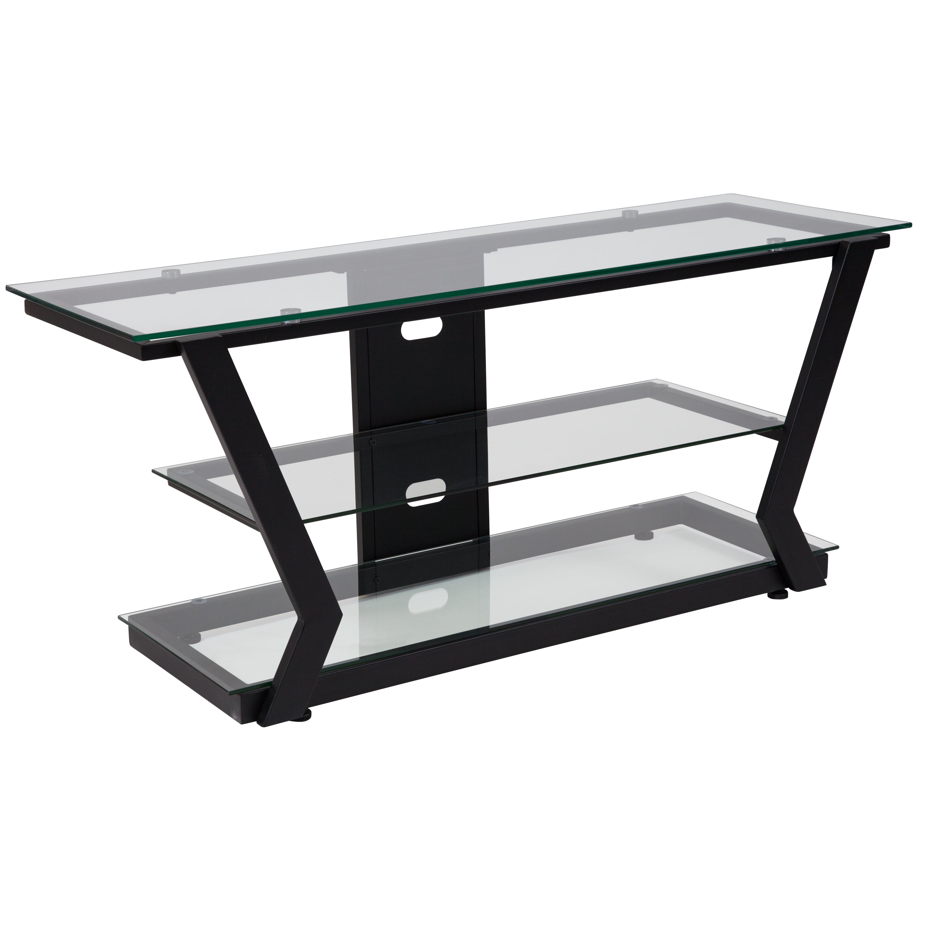 Harbor Hills TV Stand with Metal Frame-TV Stand-Flash Furniture-Wall2Wall Furnishings
