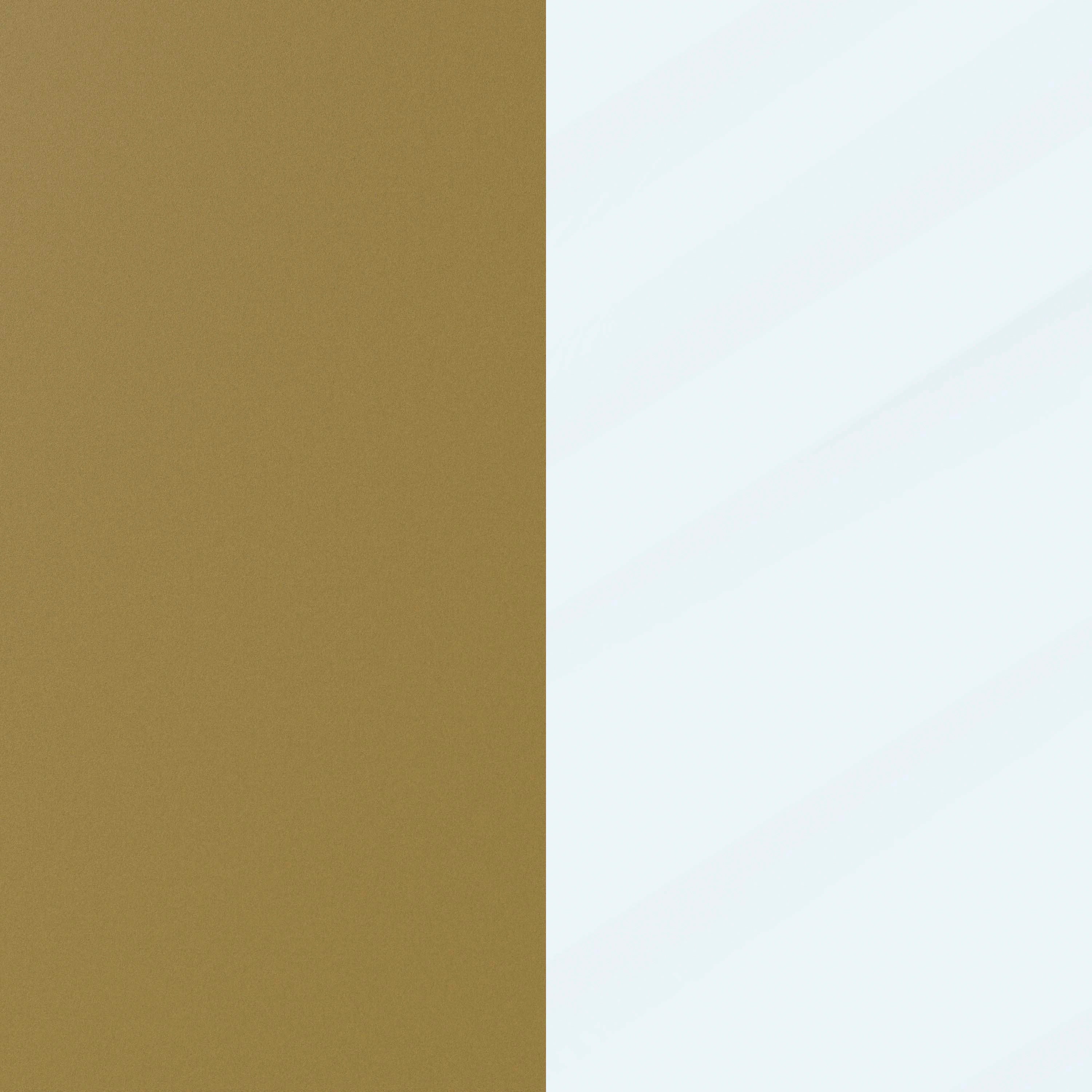 Greenwich Collection Coffee Table - Modern Glass Accent Table with Crisscross Frame