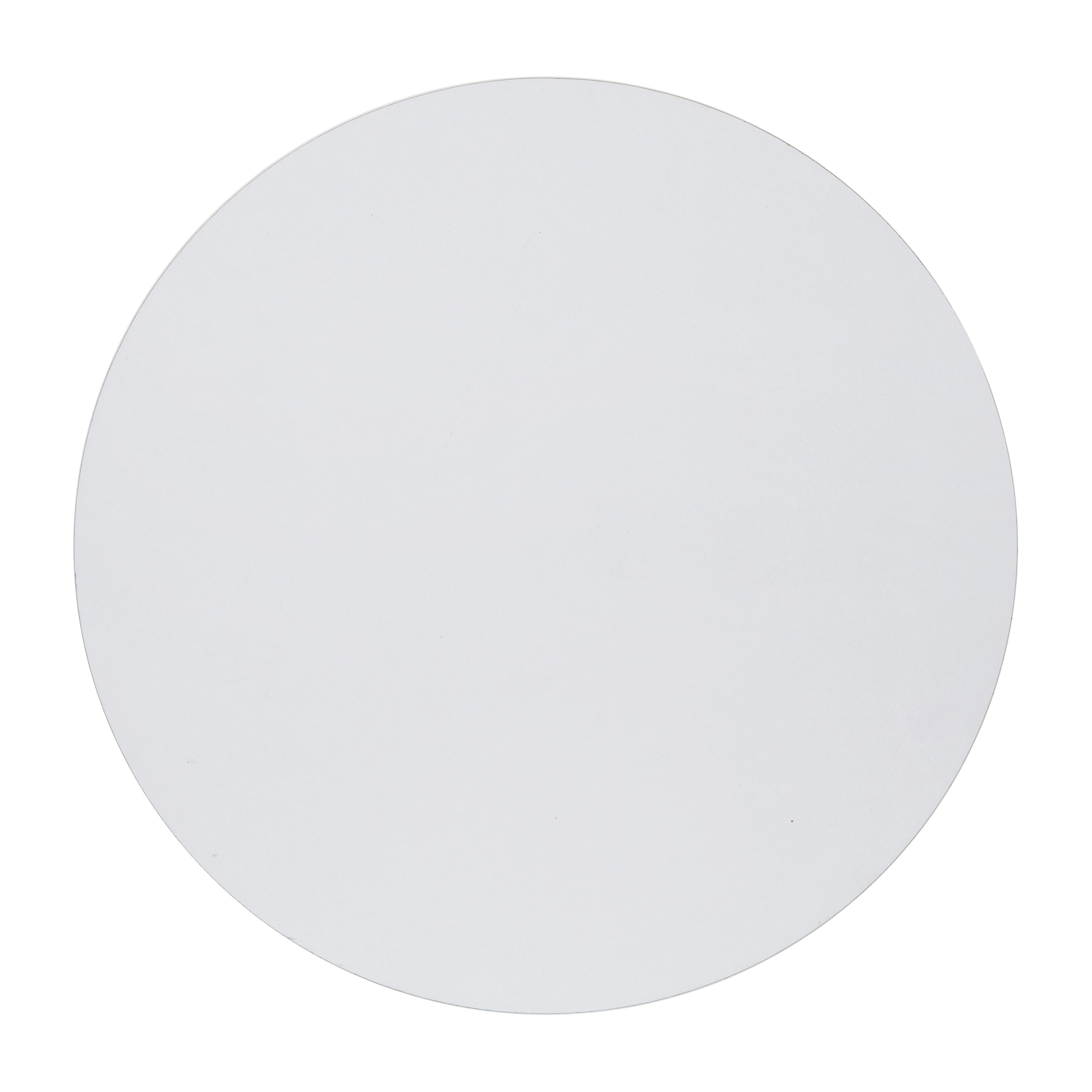 Hampstead Collection End Table - Modern Laminate Accent Table with Crisscross Frame