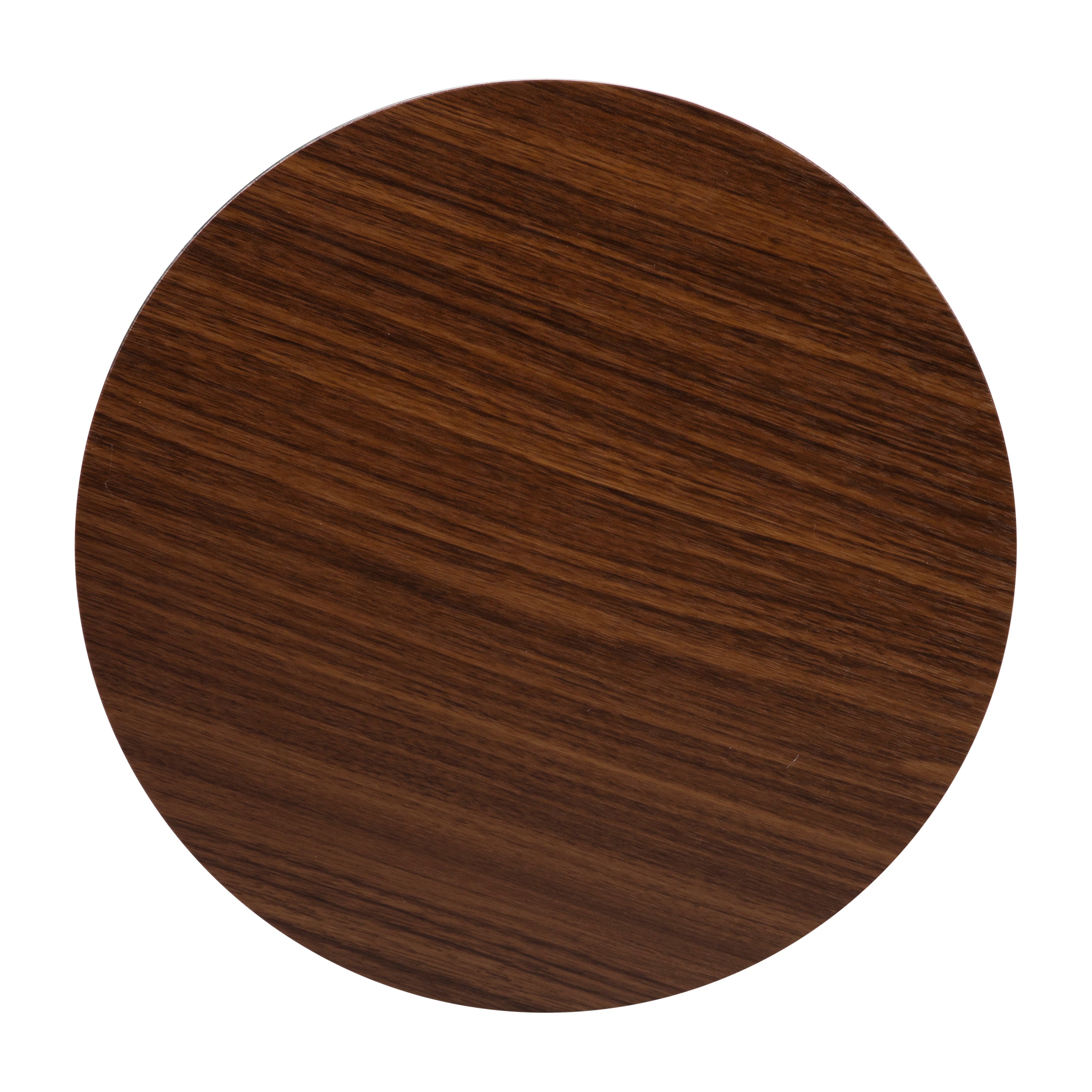 Hampstead Collection End Table - Modern Laminate Accent Table with Crisscross Frame