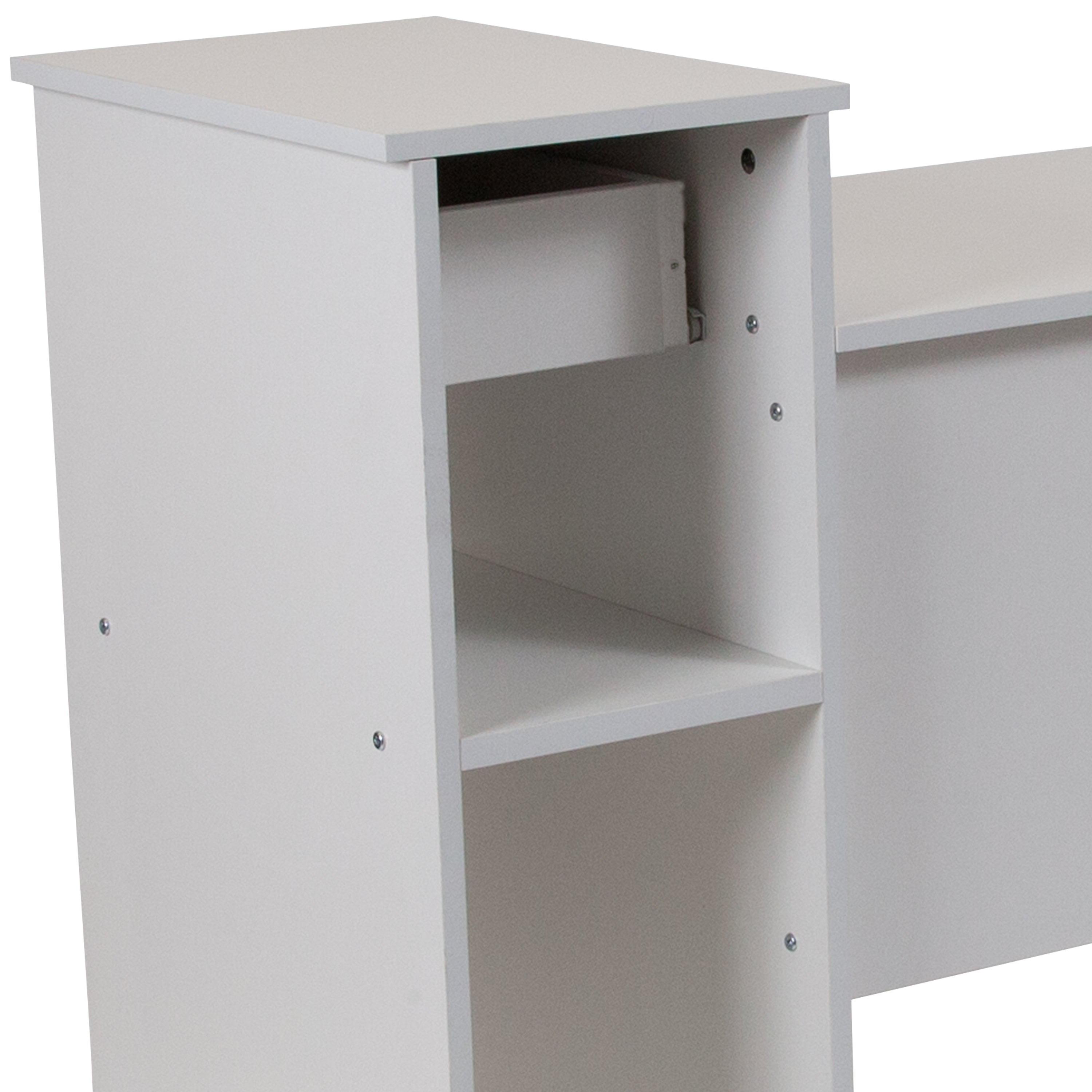 Highland Park Desk with Shelves and Drawer
