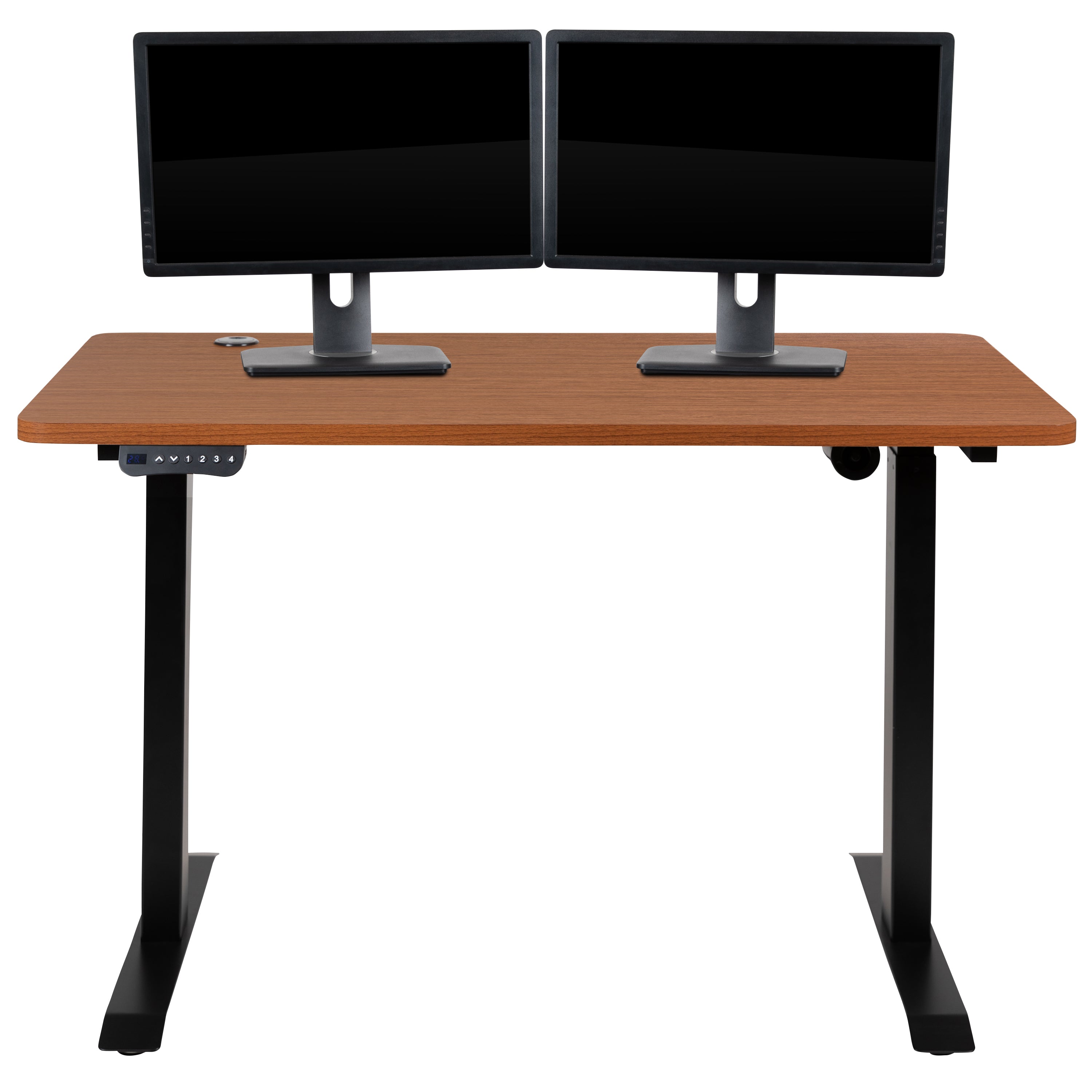 Electric Height Adjustable Standing Desk - Table Top 48" Wide - 24" Deep