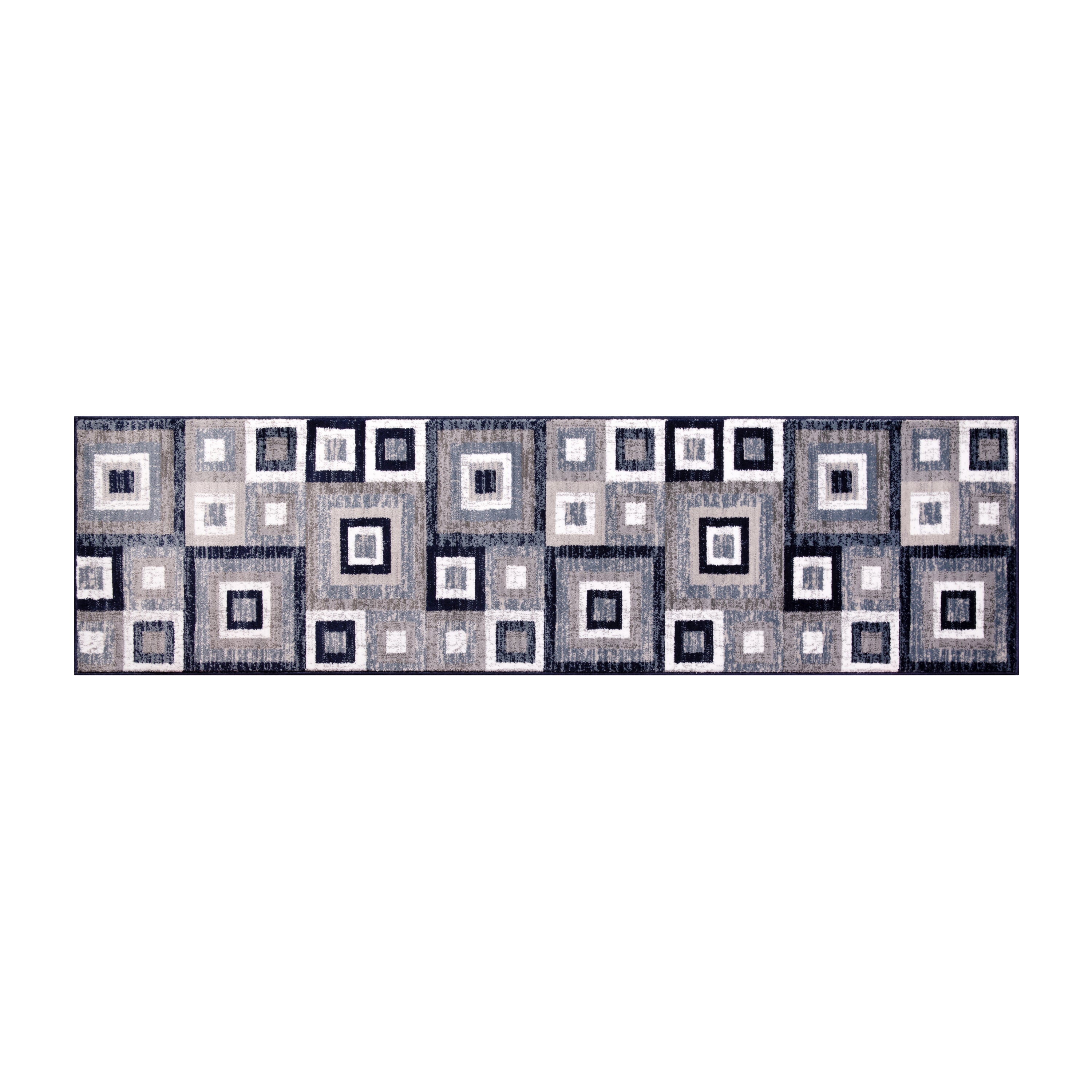 Gideon Collection Geometric Olefin Area Rug with Cotton Backing, Living Room, Bedroom-Indoor Area Rug-Flash Furniture-Wall2Wall Furnishings