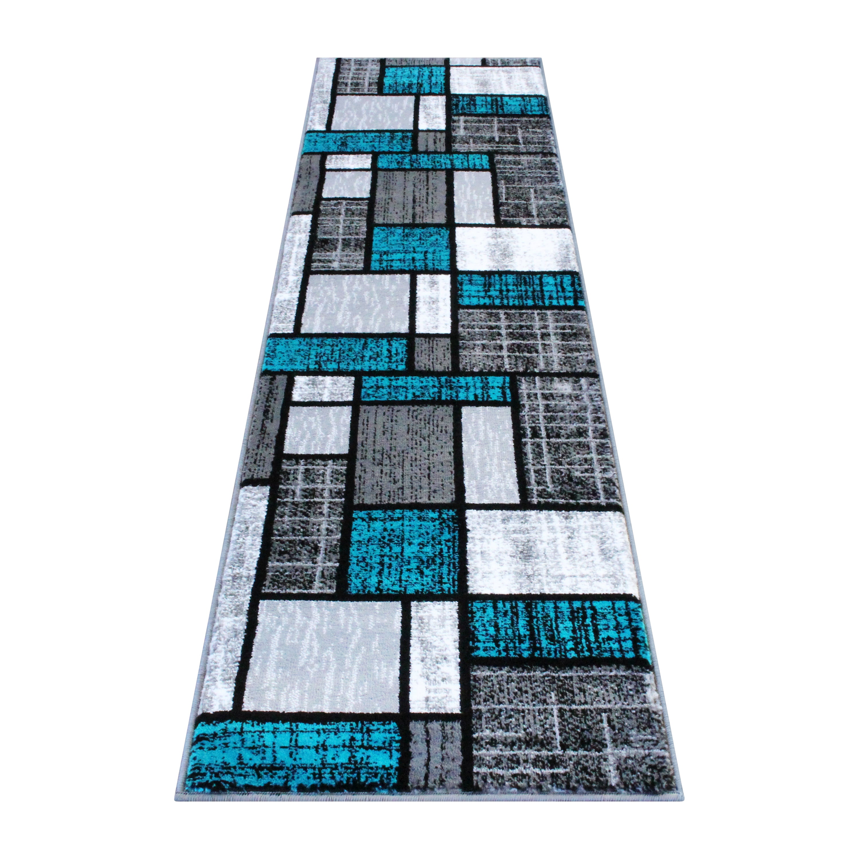 Raven Collection Color Bricked Olefin Area Rug with Jute Backing for Entryway, Living Room, Bedroom-Area Rug-Flash Furniture-Wall2Wall Furnishings