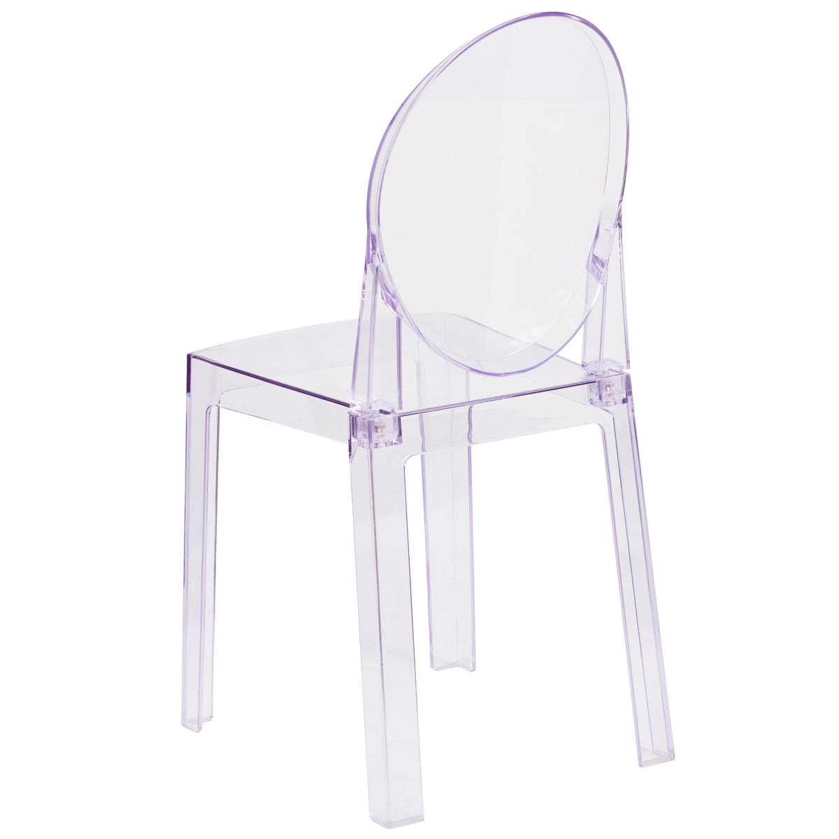 Ghost Chair with Oval Back