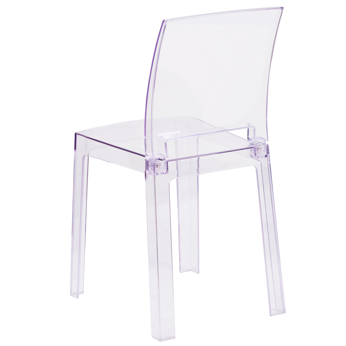 Ghost Chair with Square Back