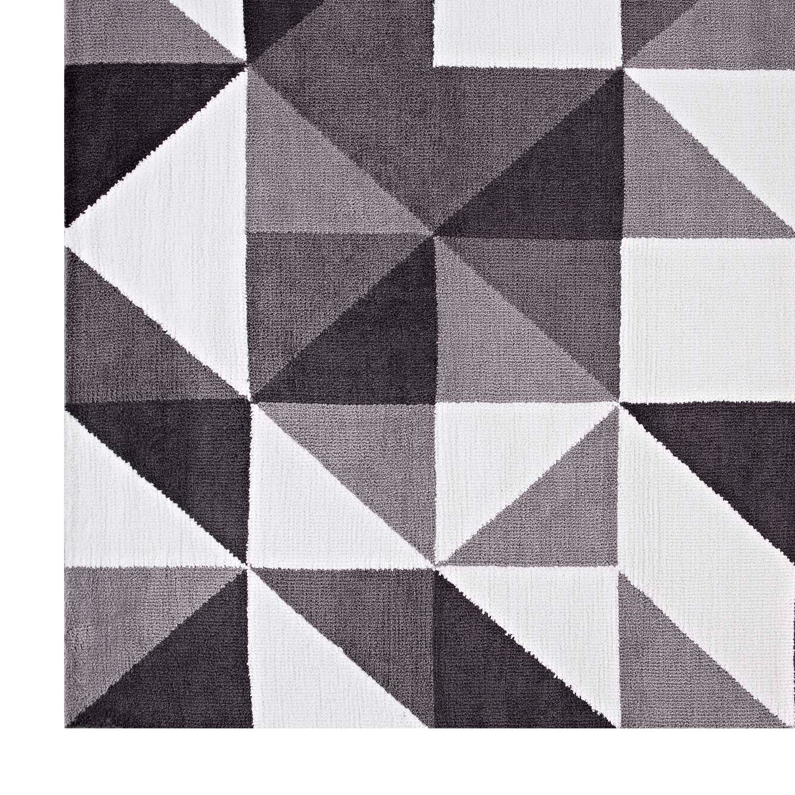 Kahula Geometric Triangle Mosaic 8x10 Area Rug-Indoor Area Rug-Modway-Wall2Wall Furnishings
