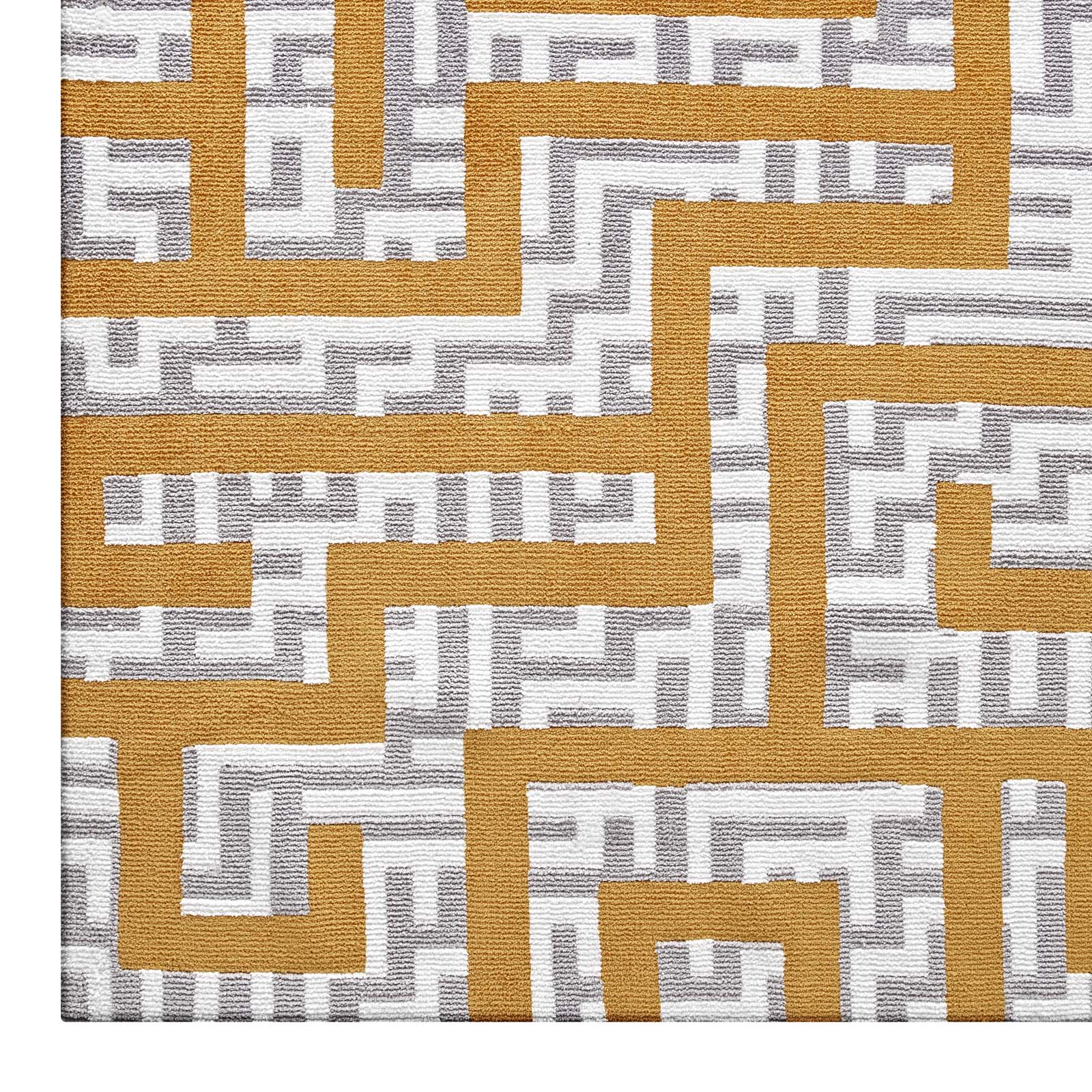 Nahia Geometric Maze 5x8 Area Rug-Area Rug-Modway-Wall2Wall Furnishings