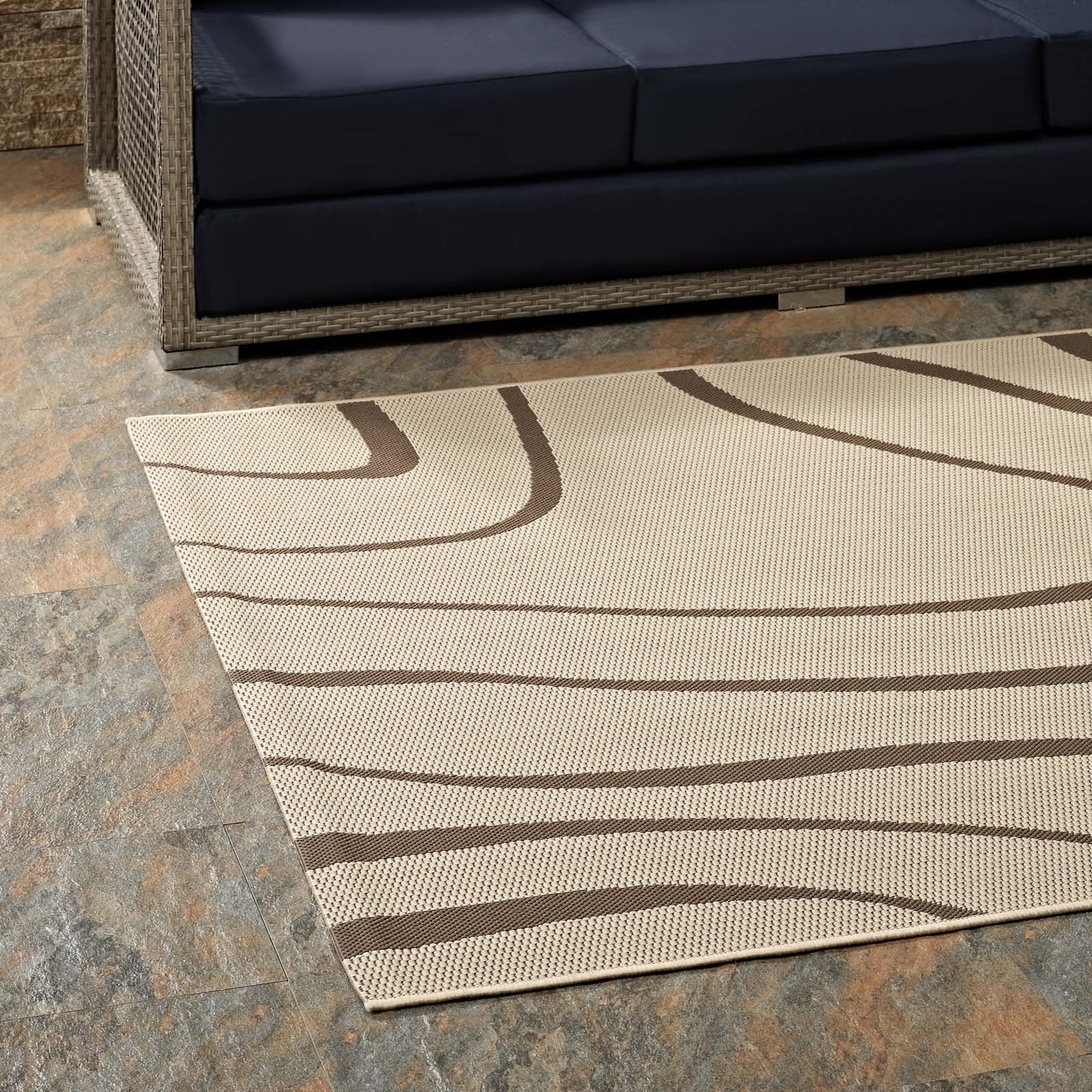 Surge Swirl Abstract 5x8 Indoor and Outdoor Area Rug-Indoor and Outdoor Area Rug-Modway-Wall2Wall Furnishings