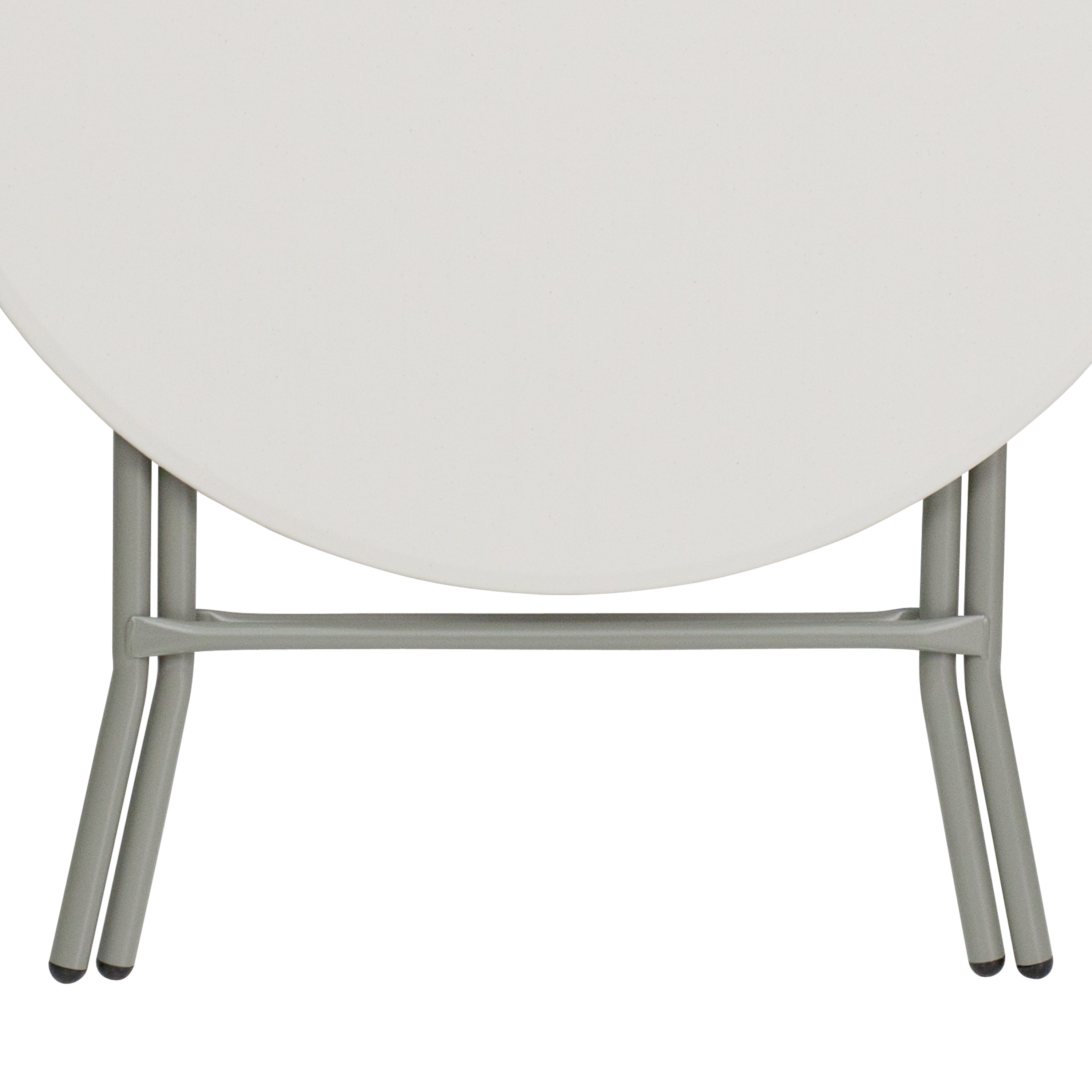 2.63-Foot Round Plastic Folding Table-Round Plastic Folding Table-Flash Furniture-Wall2Wall Furnishings