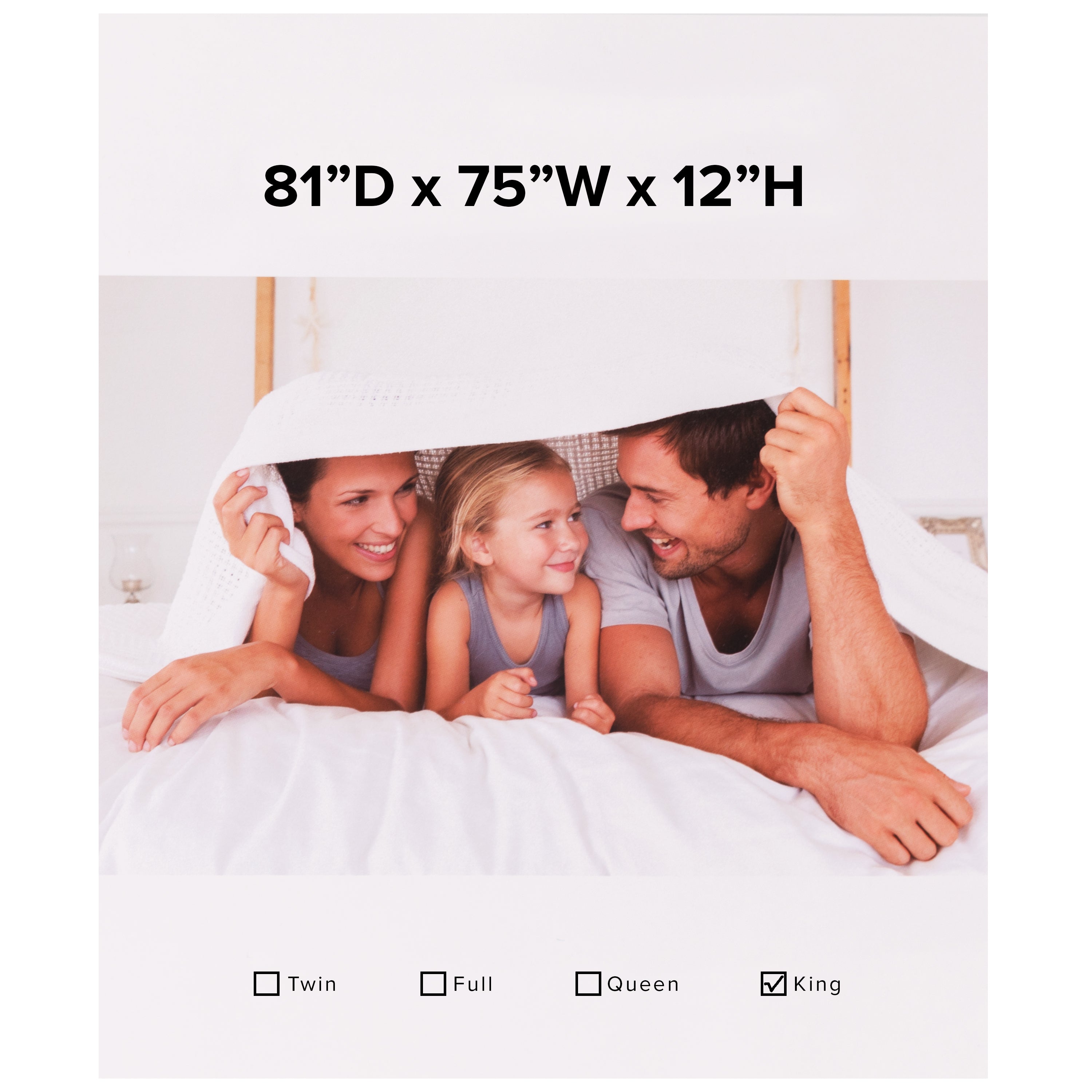 Capri Comfortable Sleep Mattress Pad - Cotton Top - Deep Pockets - Hypoallergenic-Mattress Pad Cover-Flash Furniture-Wall2Wall Furnishings