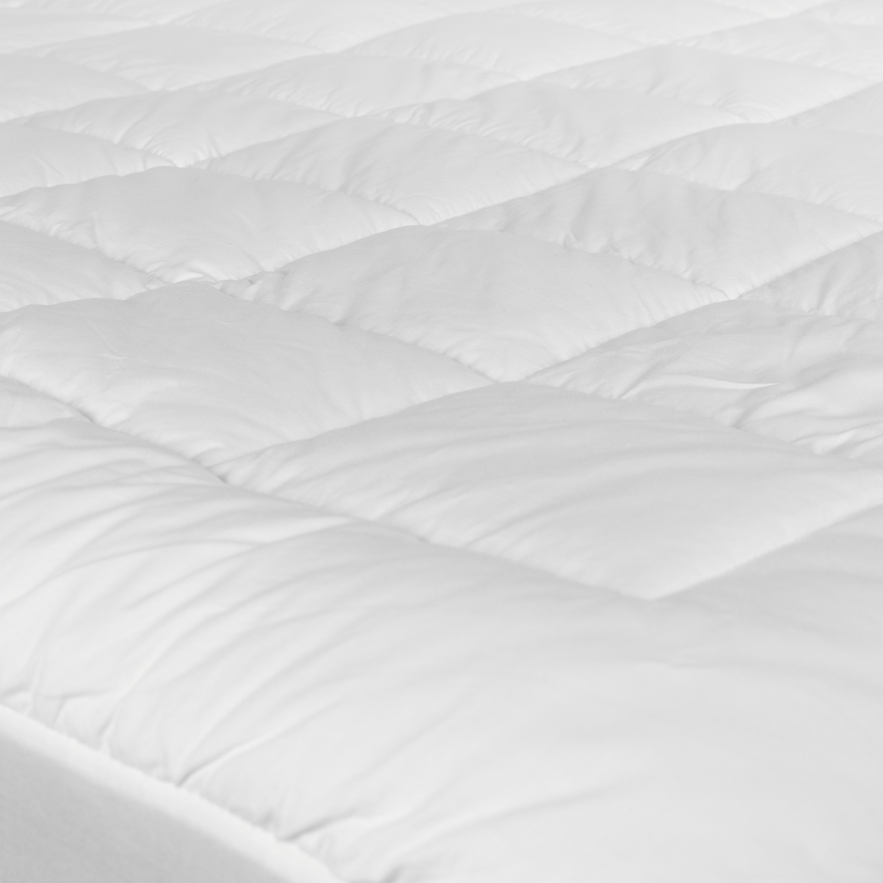 Capri Comfortable Sleep Mattress Pad - Cotton Top - Deep Pockets - Hypoallergenic