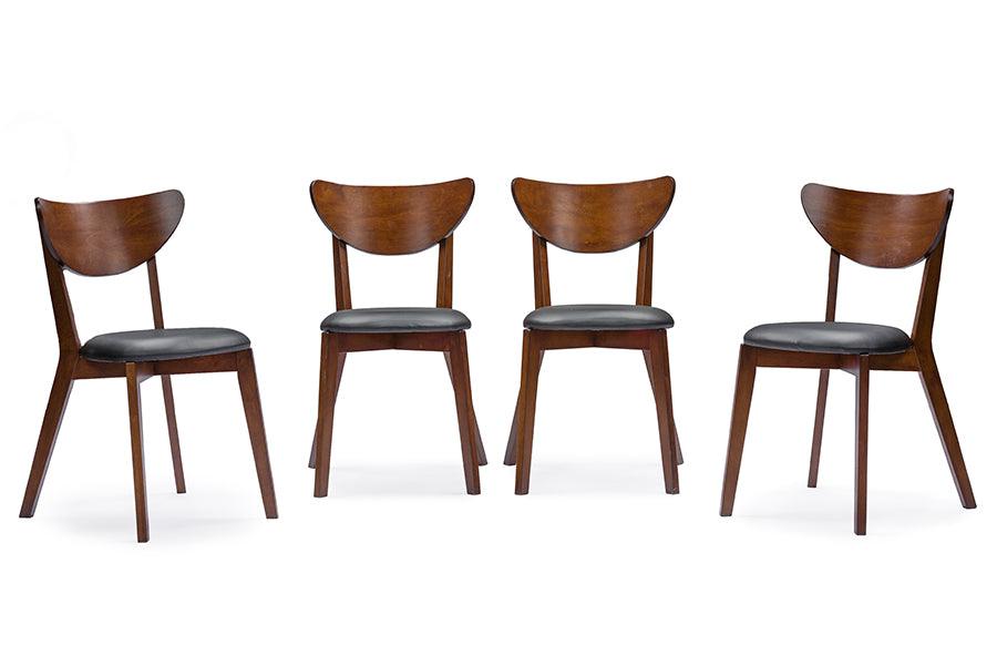 Sumner Mid-Century Style "" 5-Piece Dining Set