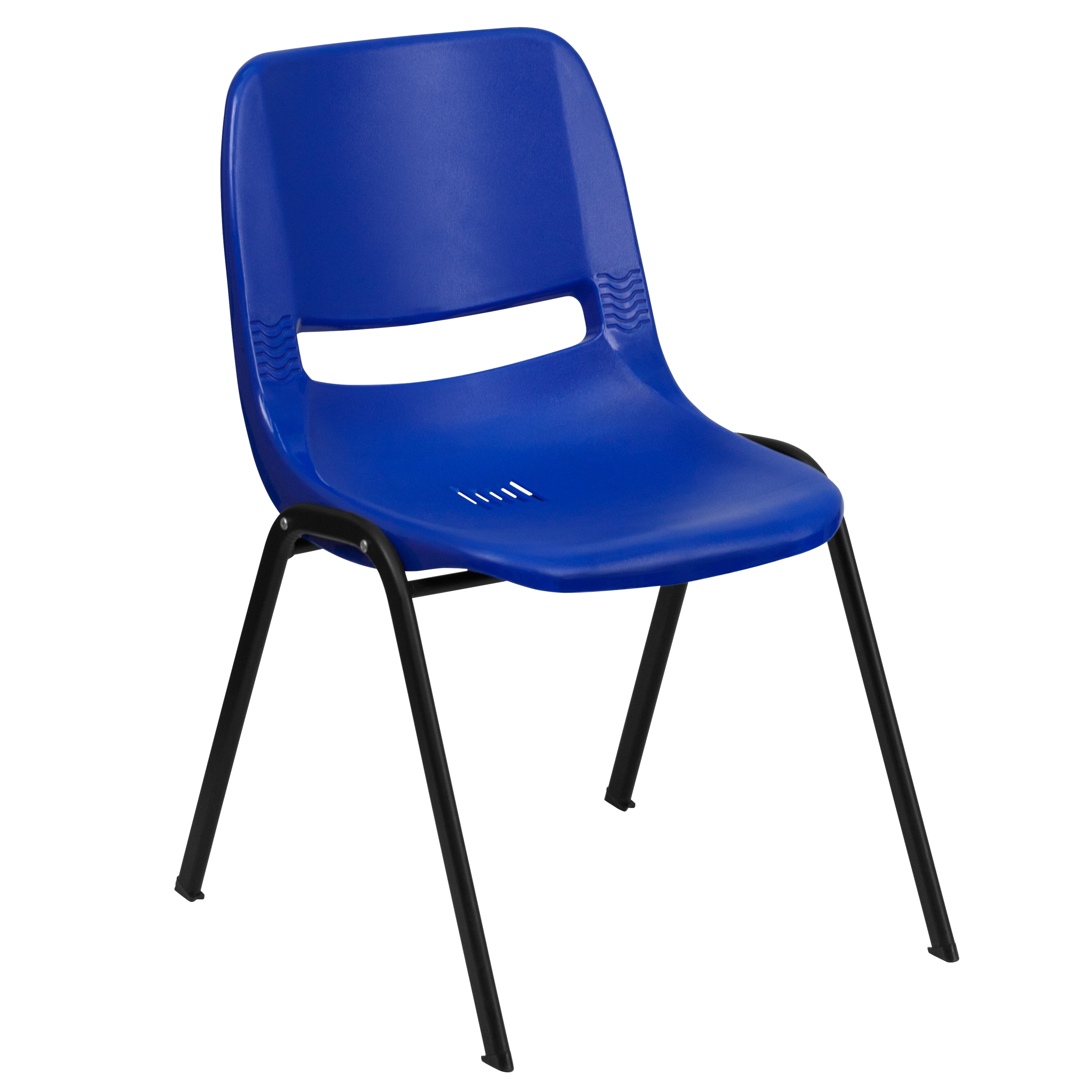HERCULES Series 440 lb. Capacity Kid's Ergonomic Shell Stack Chair with 12" Seat Height-Plastic Stack Chair-Flash Furniture-Wall2Wall Furnishings