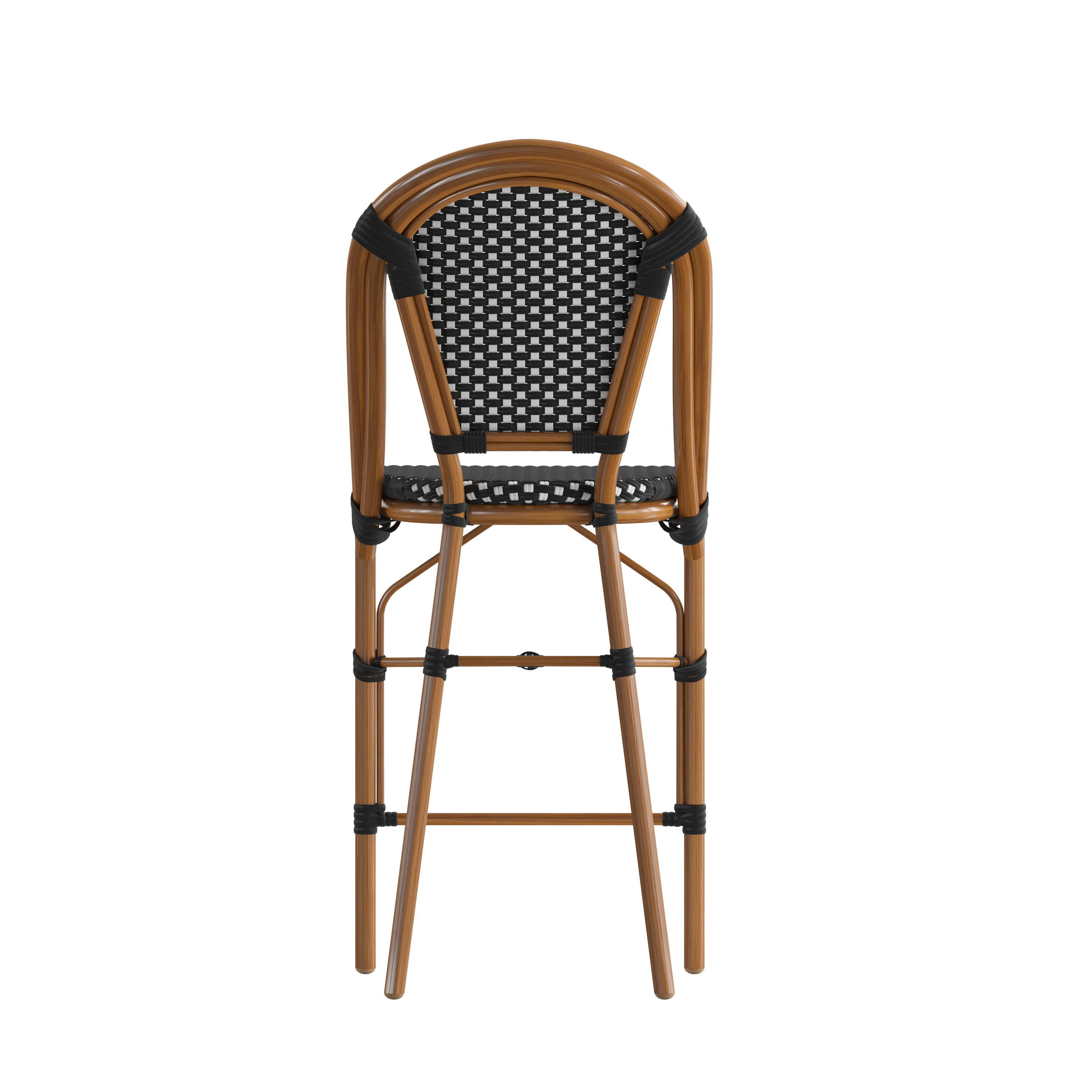 Bordeaux Stackable Indoor/Outdoor Bistro 26" High Counter Height Stool