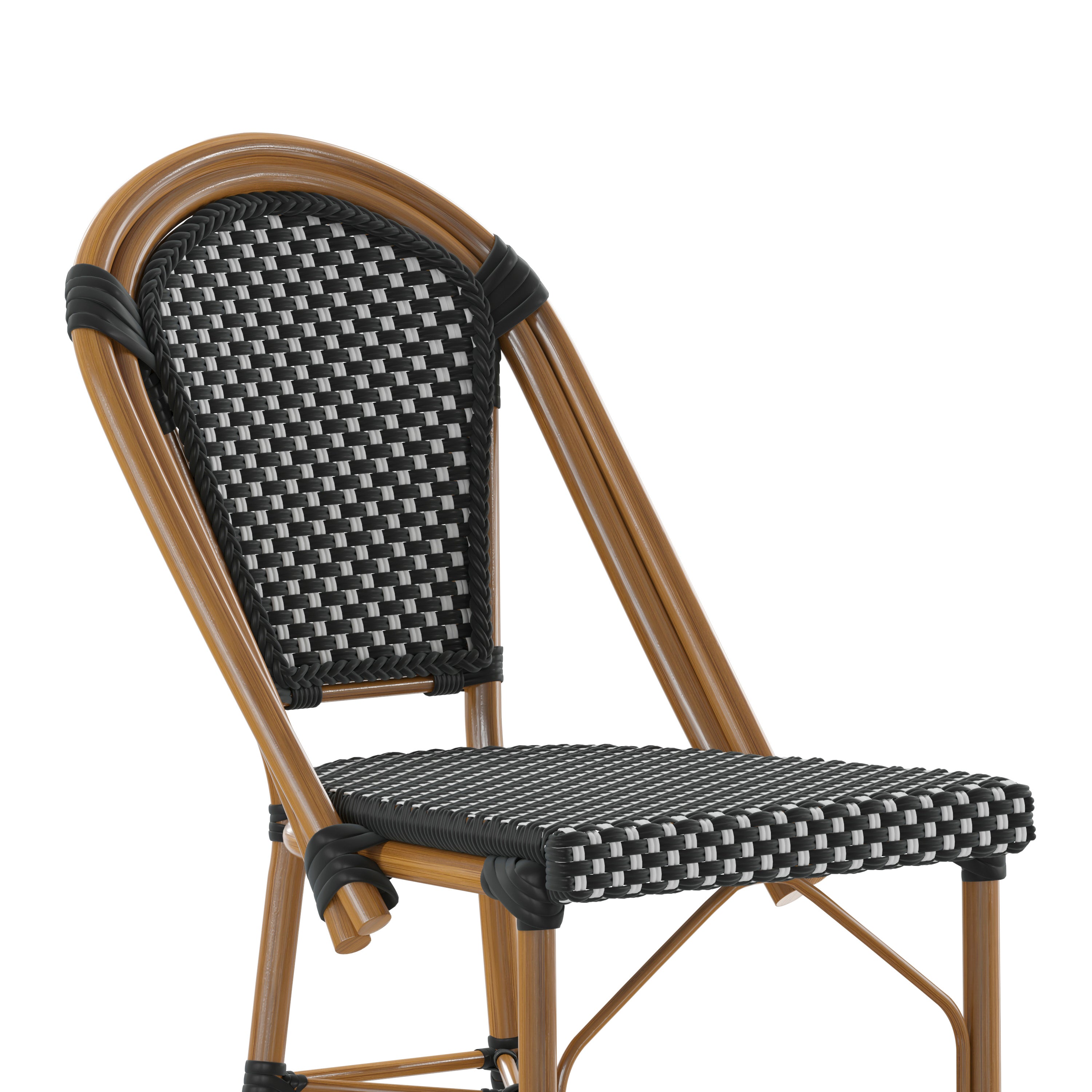 Bordeaux Stackable Indoor/Outdoor Bistro 26" High Counter Height Stool
