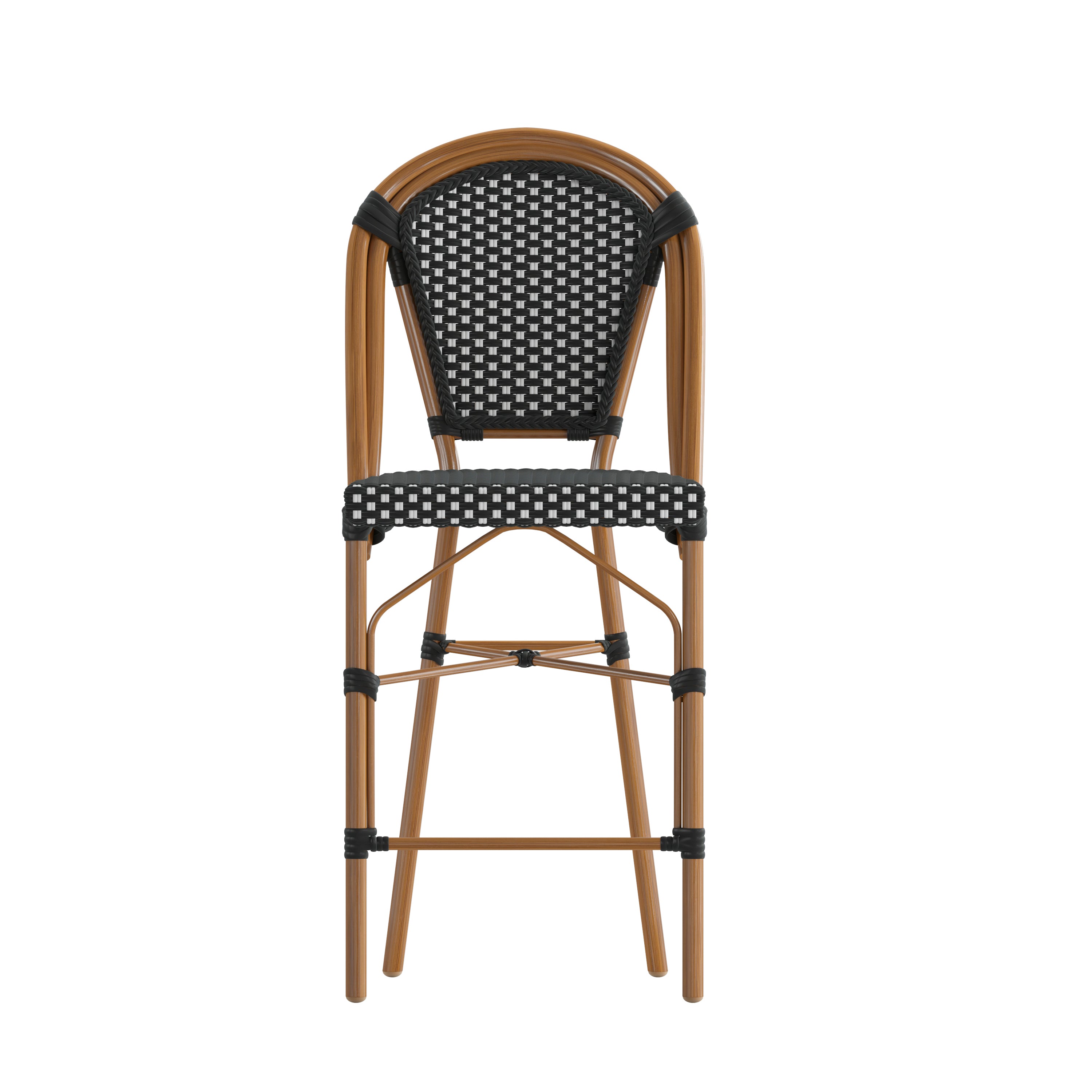 Bordeaux Stackable Indoor/Outdoor Bistro 26" High Counter Height Stool