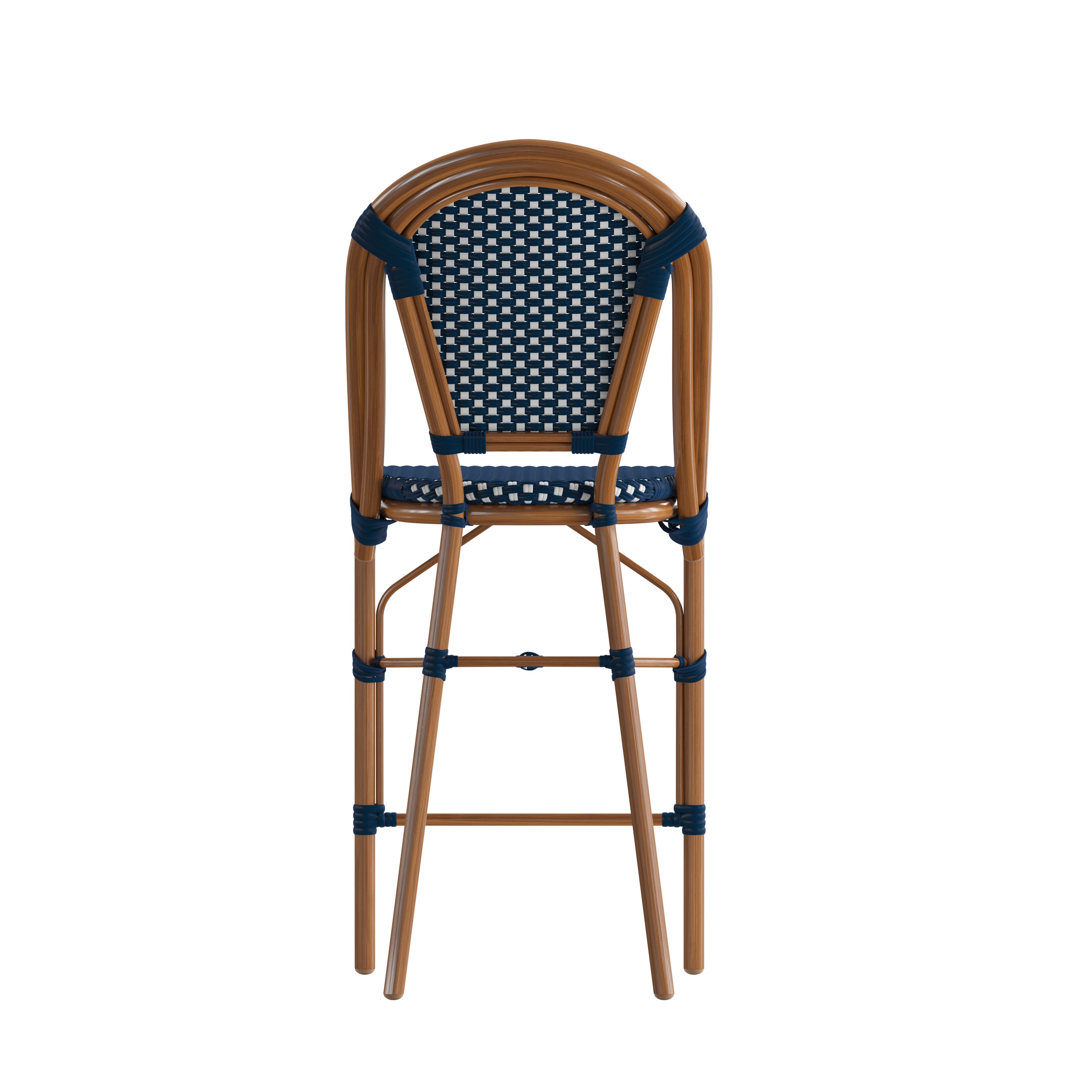 Bordeaux Stackable Indoor/Outdoor Bistro 26" High Counter Height Stool