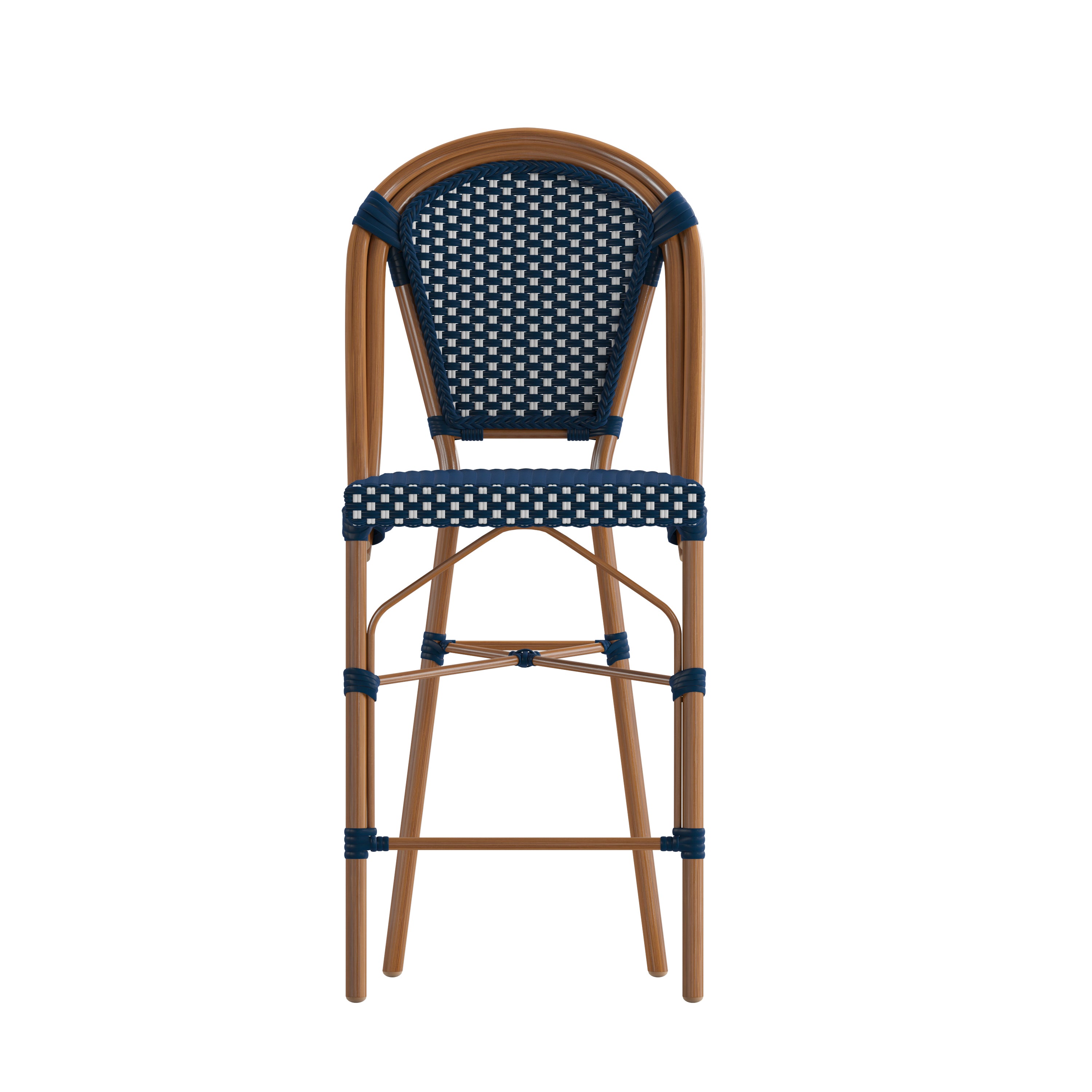 Bordeaux Stackable Indoor/Outdoor Bistro 26" High Counter Height Stool