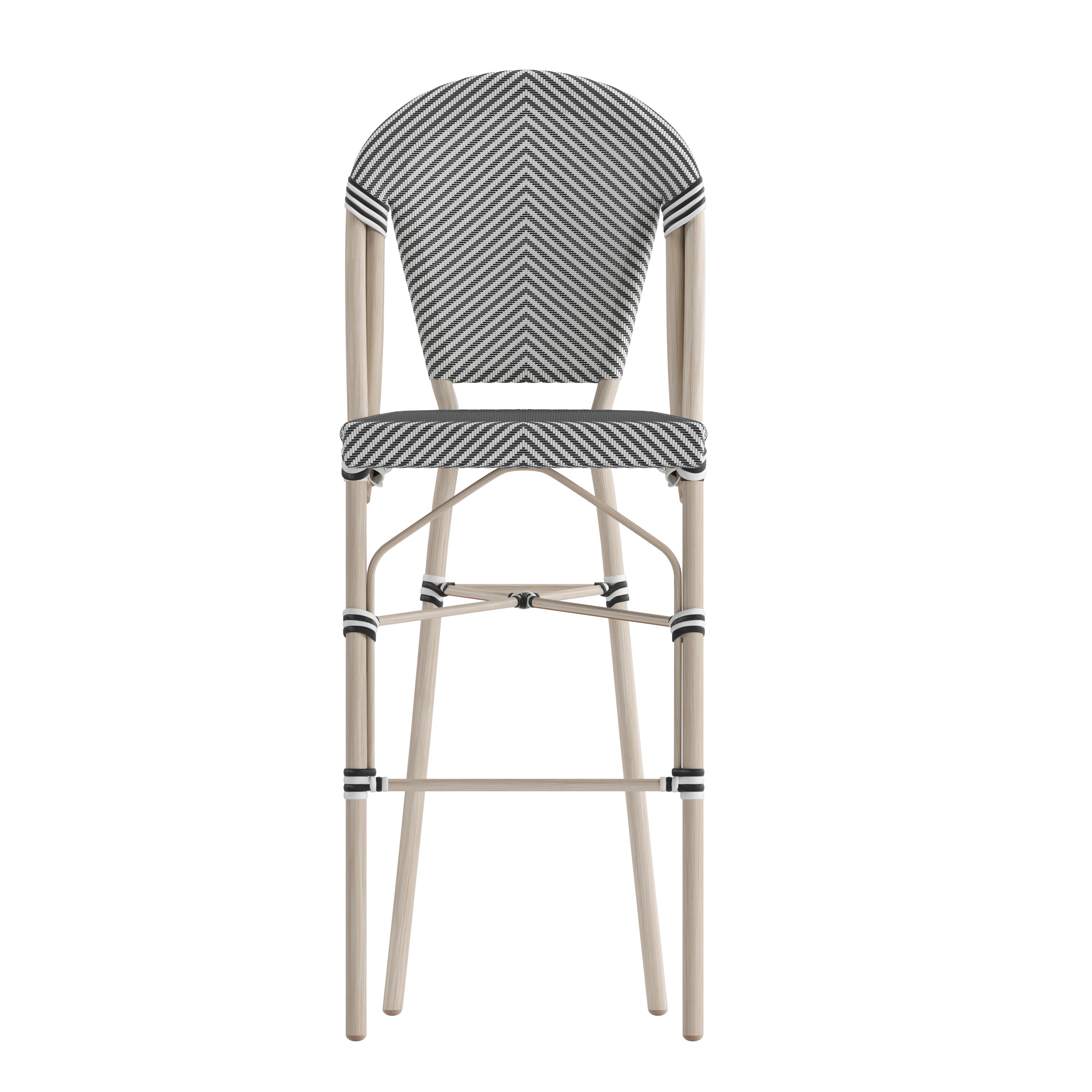 Marseille Stackable Indoor/Outdoor Bistro 30" High Barstool,