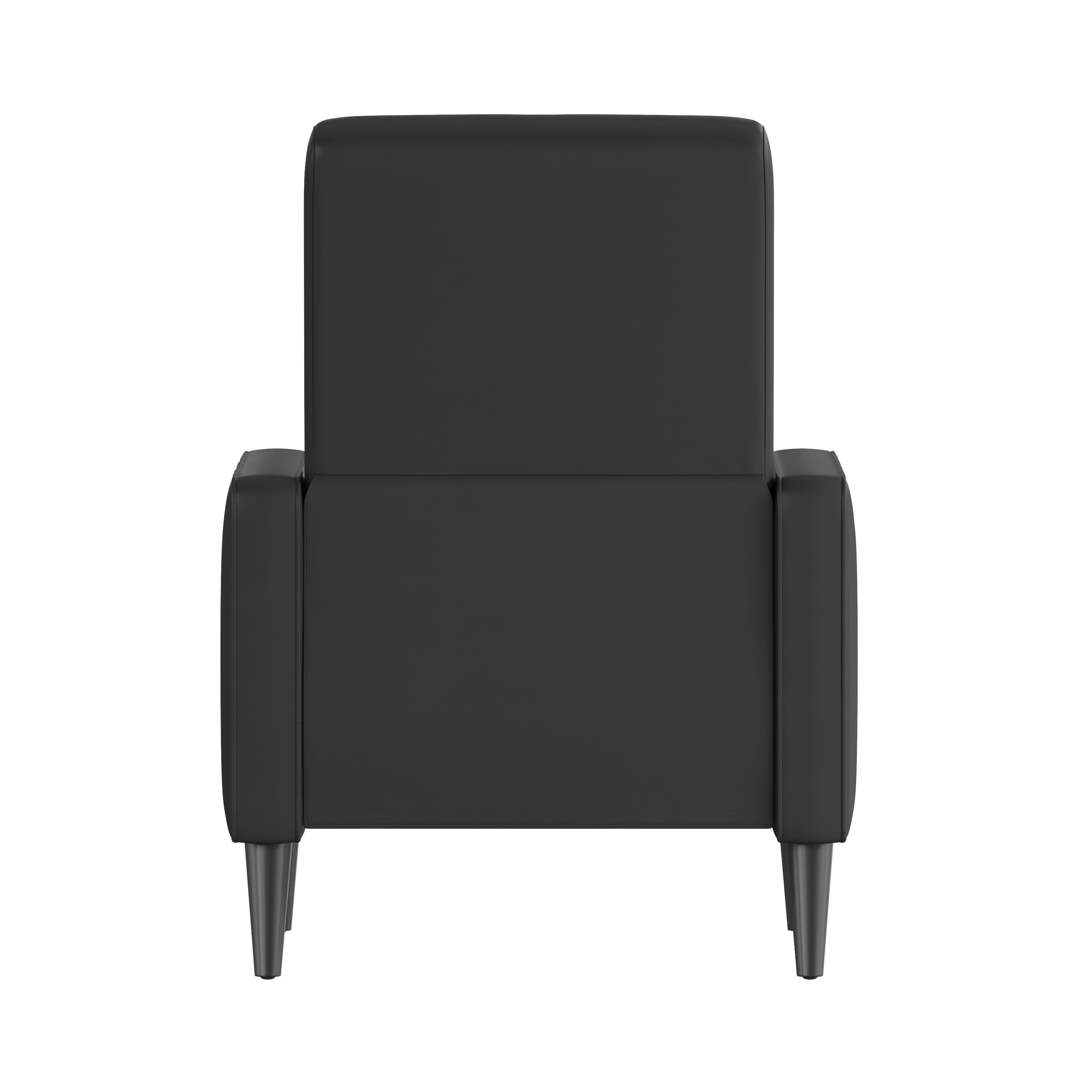 Ezra Mid-Century Modern Upholstered Button Tufted Pushback Recliner for Residential & Commercial Use