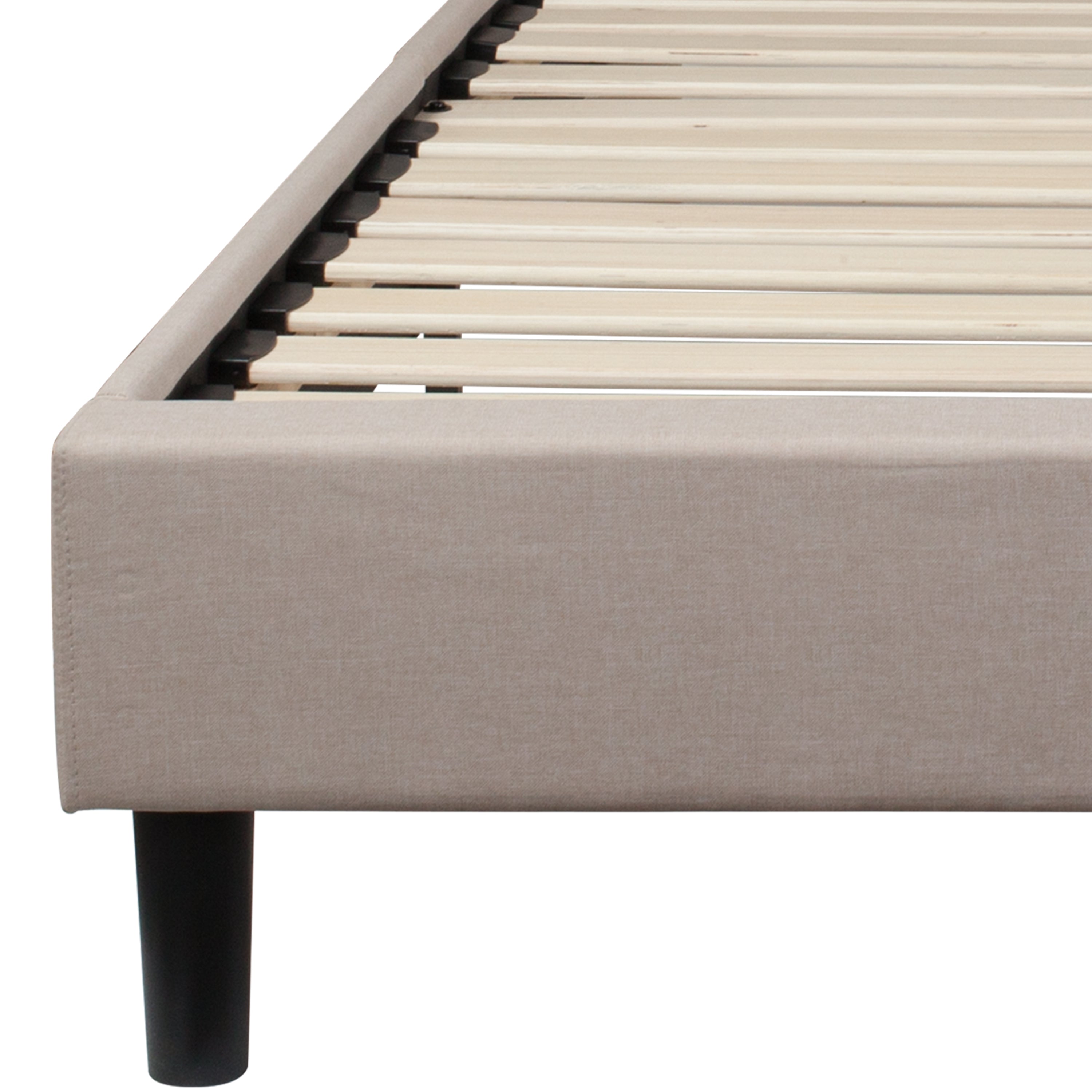 Brighton Arched Tufted Upholstered Platform Bed