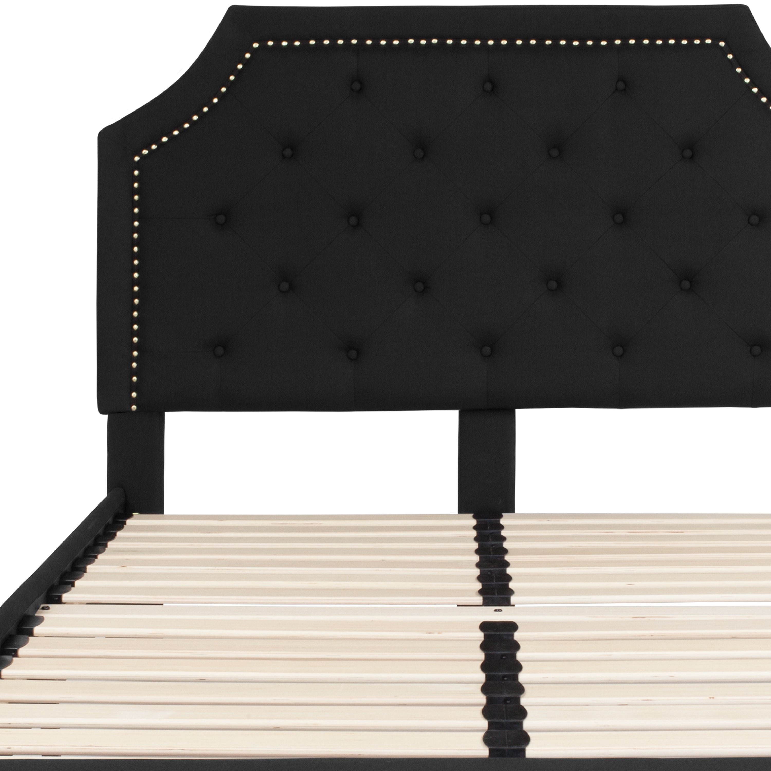 Brighton Arched Tufted Upholstered Platform Bed