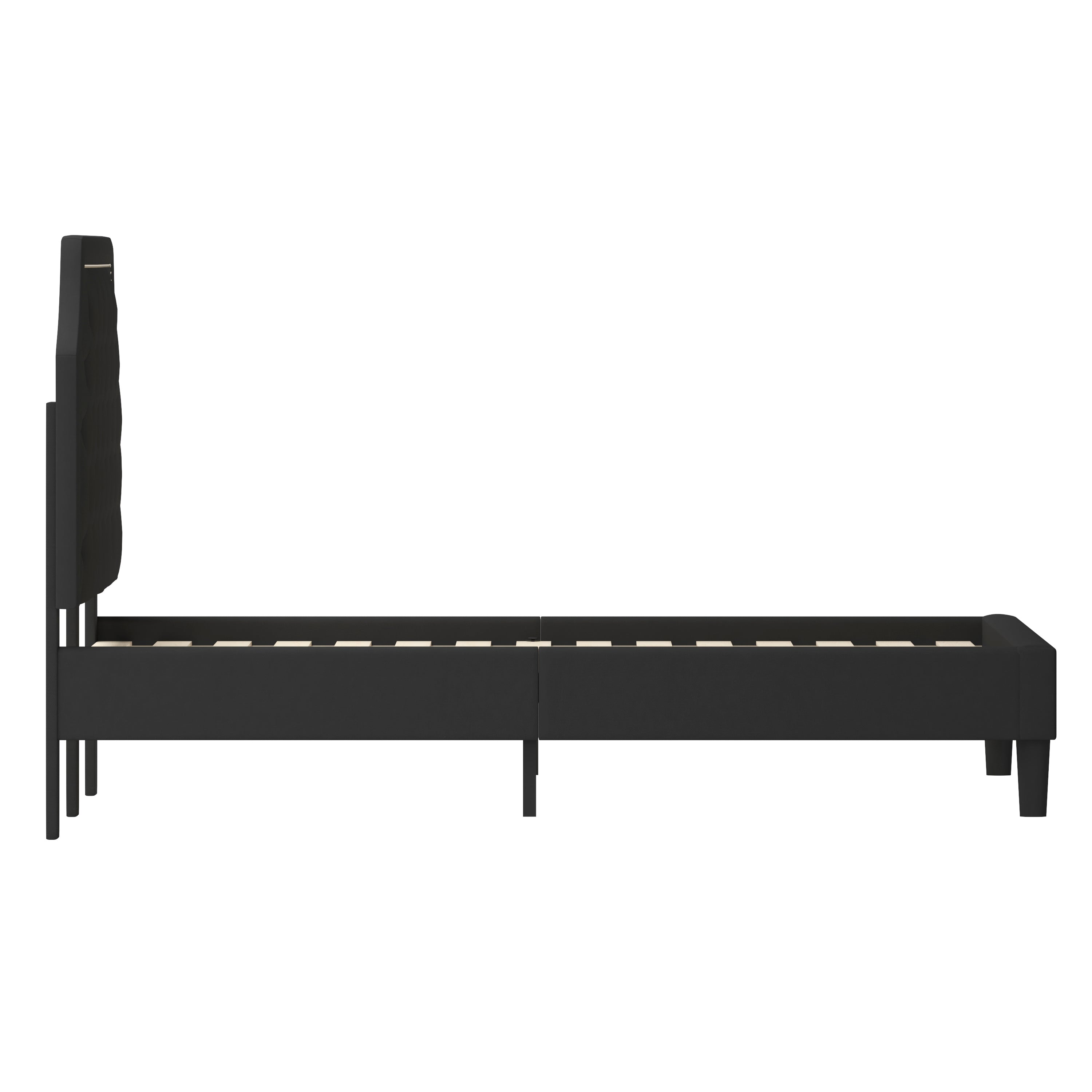 Brighton Arched Tufted Upholstered Platform Bed