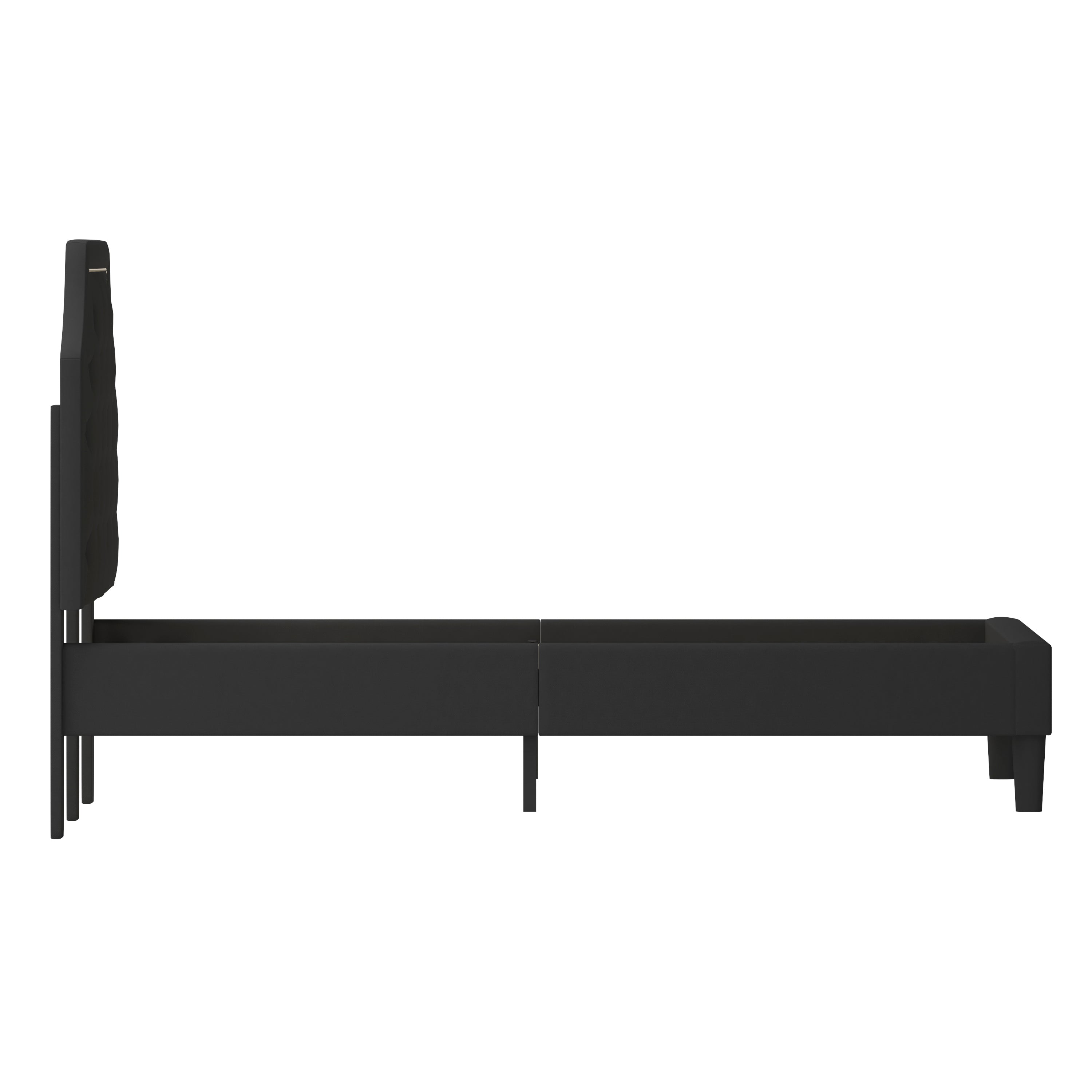 Brighton Arched Tufted Upholstered Platform Bed