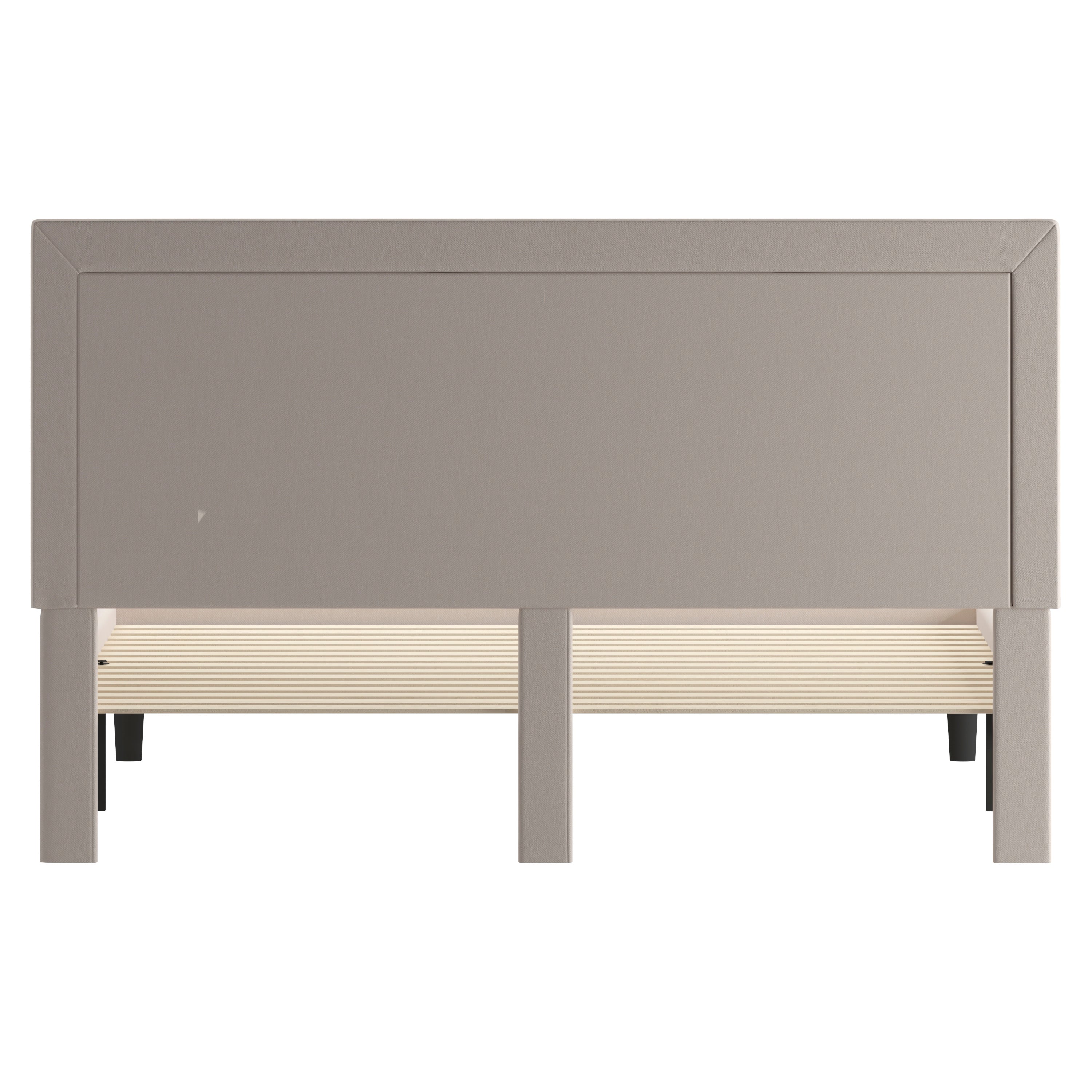 Roxbury Panel Tufted Upholstered Platform Bed