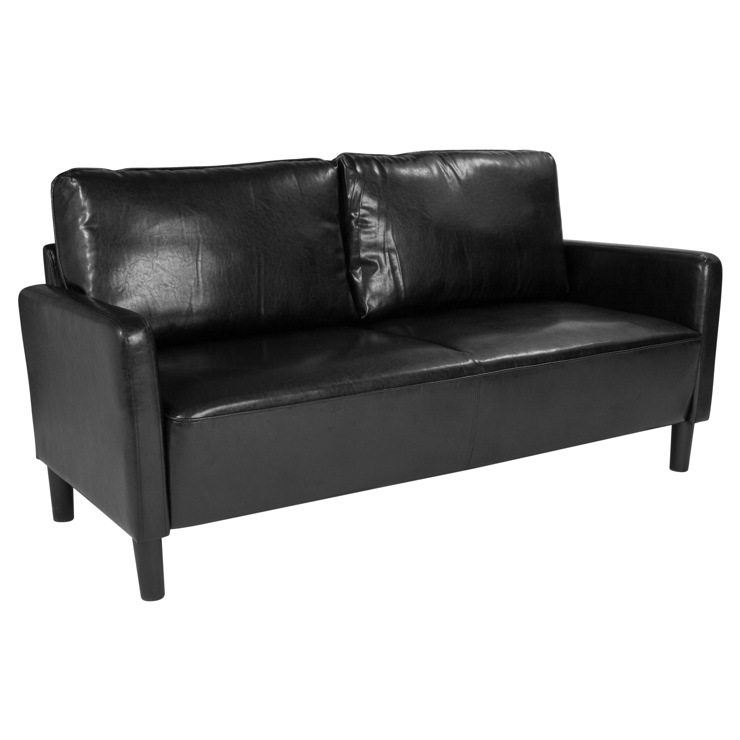 Washington Park Upholstered Sofa-Sofa-Flash Furniture-Wall2Wall Furnishings