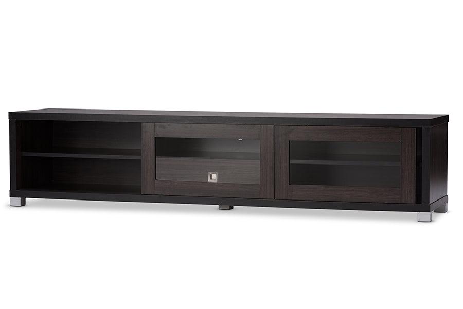Beasley 70-Inch TV Cabinet with 2 Sliding Doors and Drawer