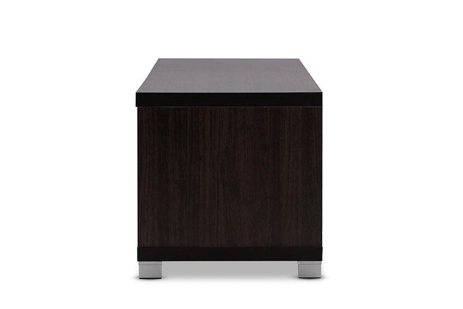 Beasley 70-Inch TV Cabinet with 2 Sliding Doors and Drawer