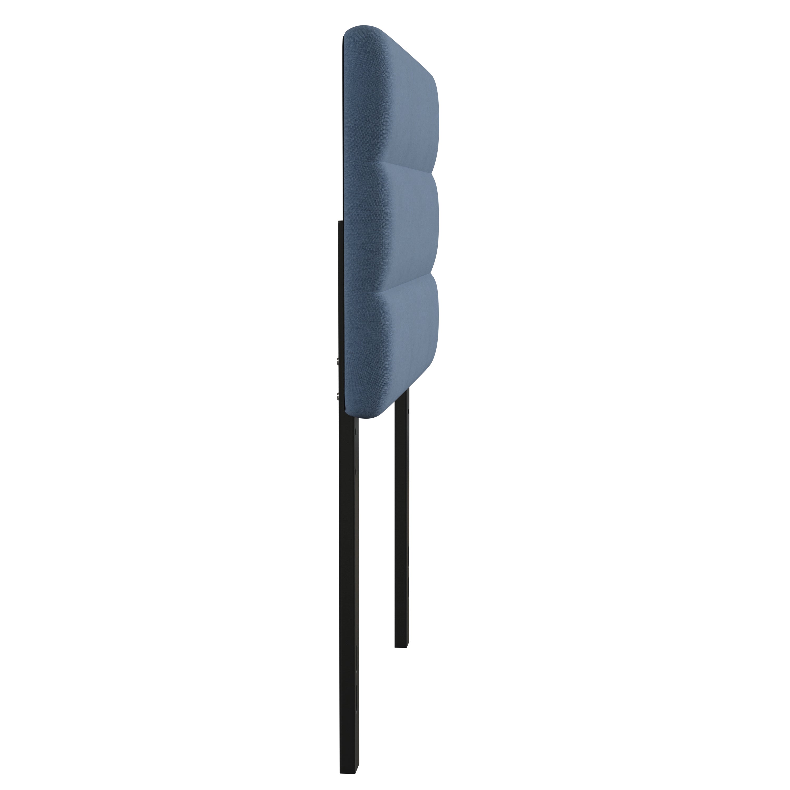 Paxton Channel Stitched Upholstered Headboard, Adjustable Height from 44.5" to 57.25"
