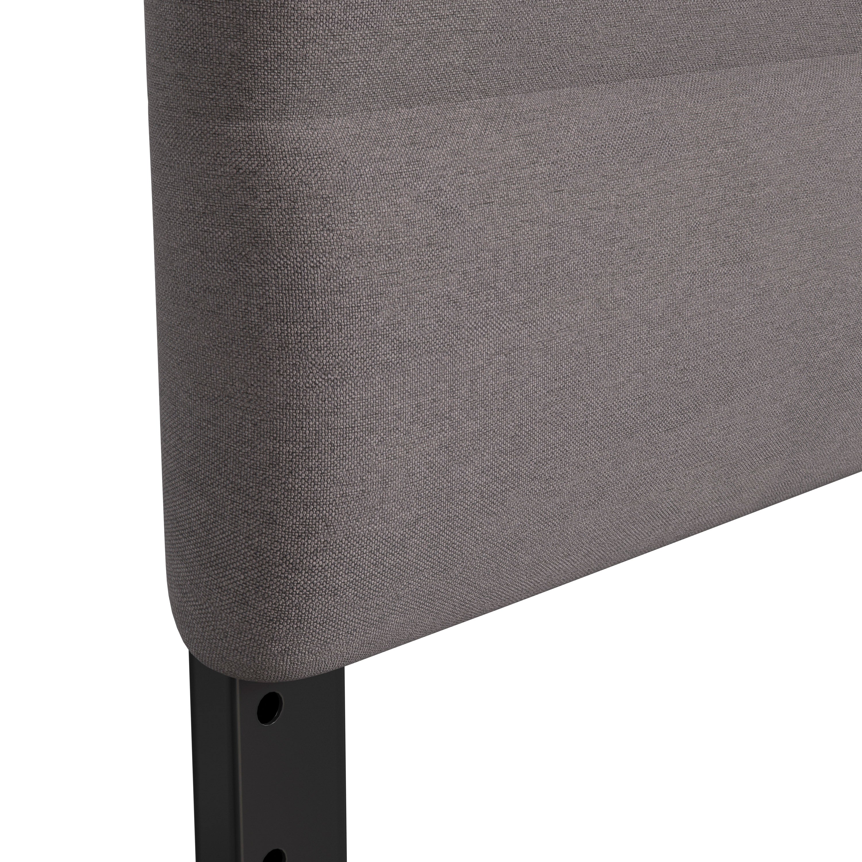 Paxton Channel Stitched Upholstered Headboard, Adjustable Height from 44.5" to 57.25"