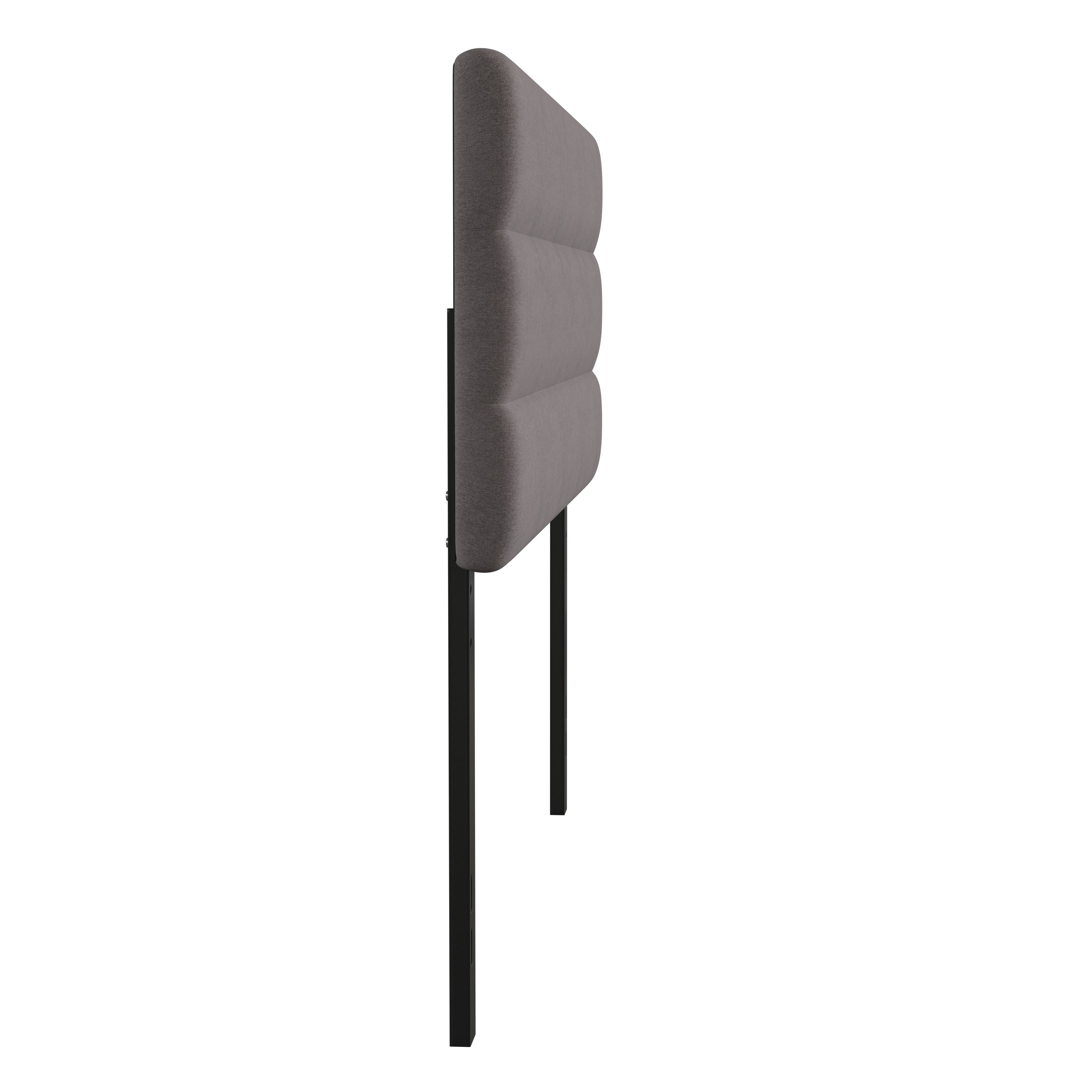 Paxton Channel Stitched Upholstered Headboard, Adjustable Height from 44.5" to 57.25"