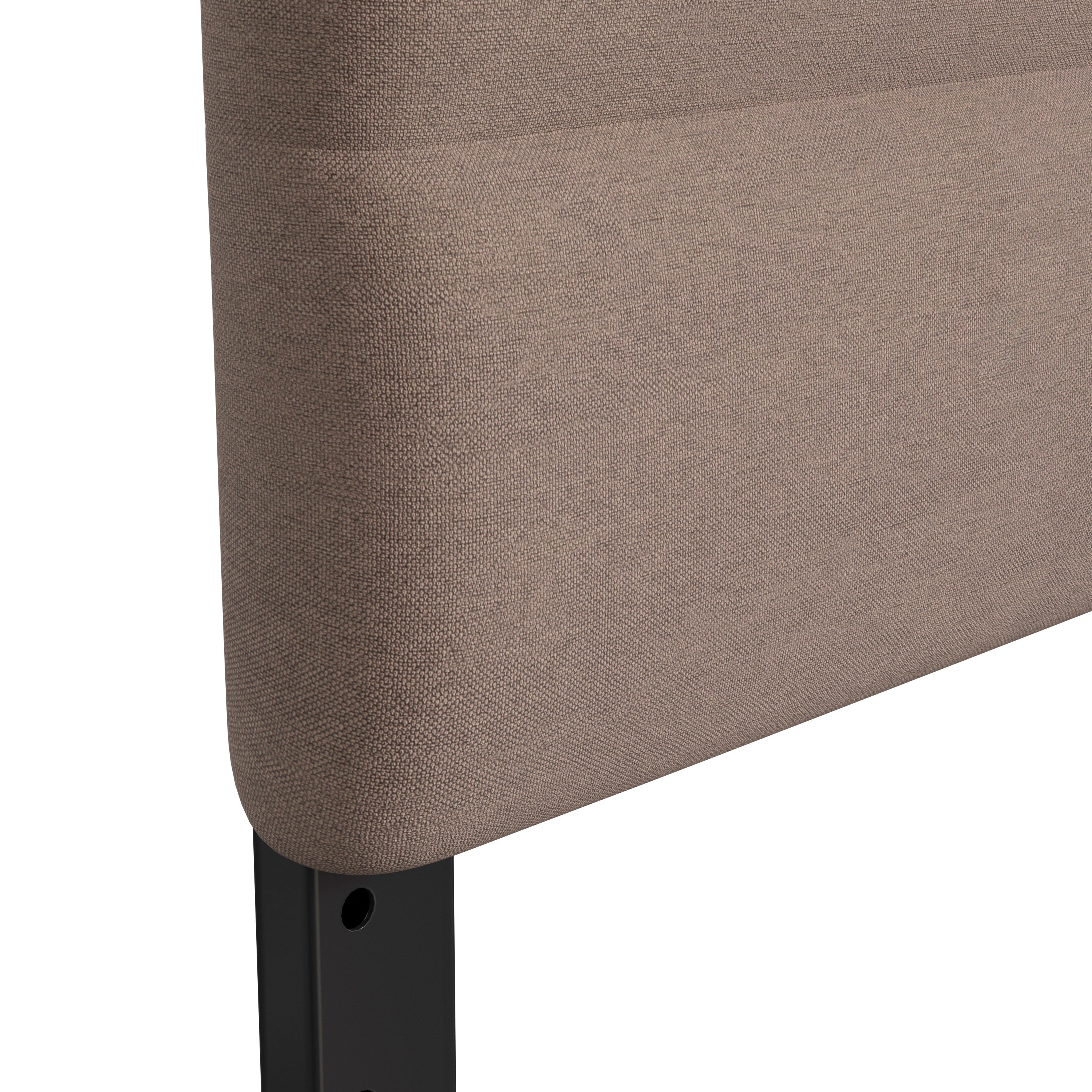 Paxton Channel Stitched Upholstered Headboard, Adjustable Height from 44.5" to 57.25"