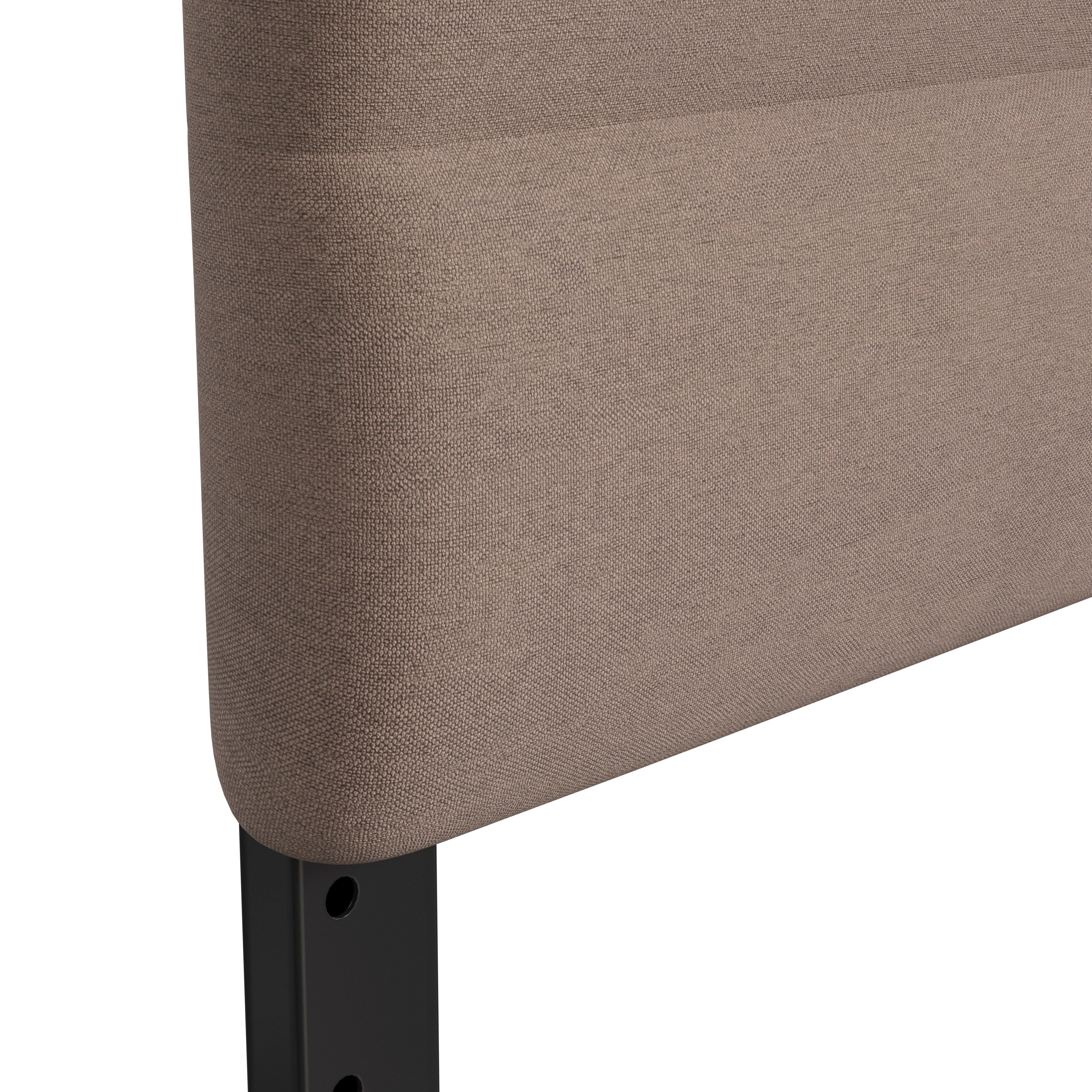 Paxton Channel Stitched Upholstered Headboard, Adjustable Height from 44.5" to 57.25"