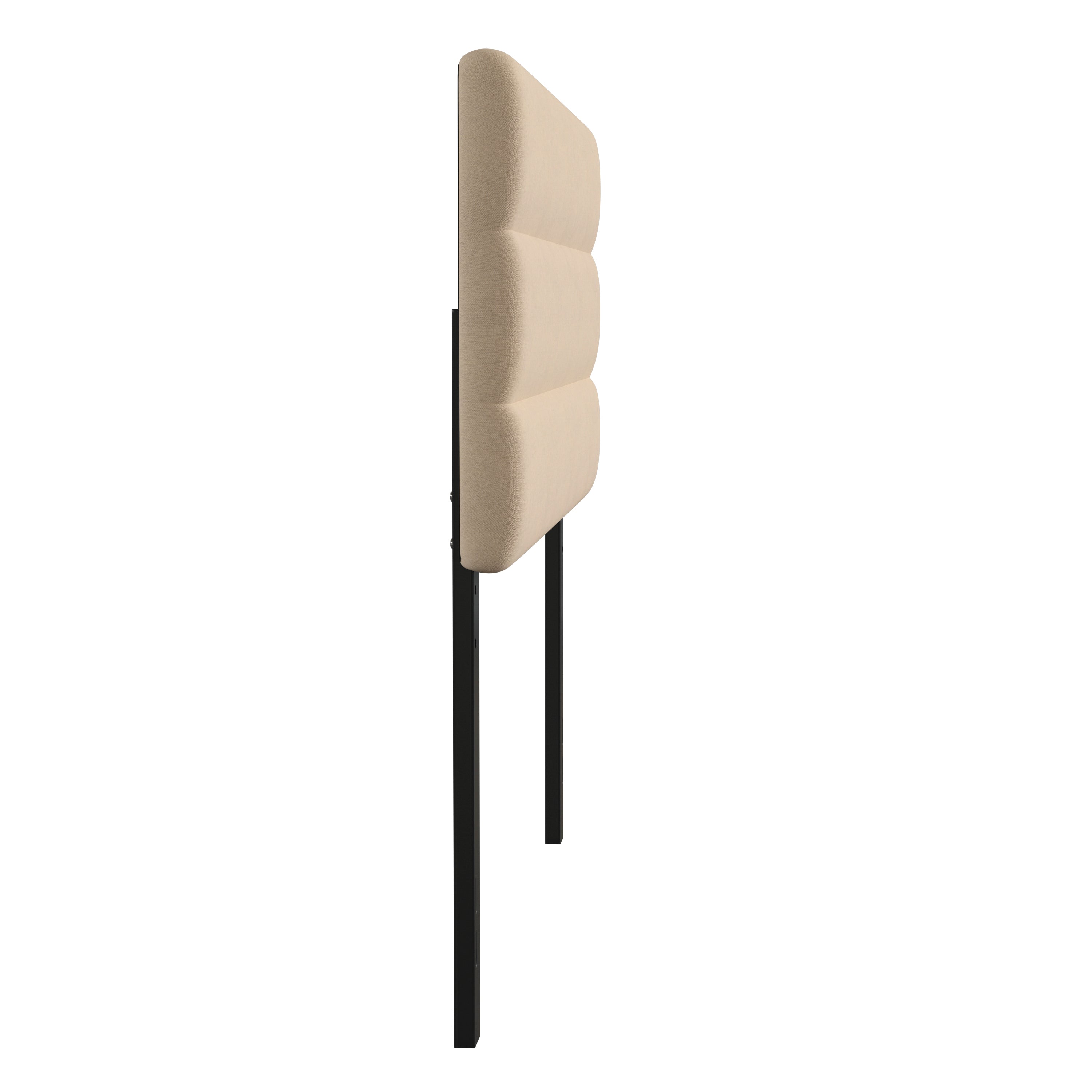 Paxton Channel Stitched Upholstered Headboard, Adjustable Height from 44.5" to 57.25"